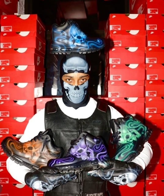 STFUYOUTALK2MUCH présente la Custom Nike Goadome à la House of Innovation NYC