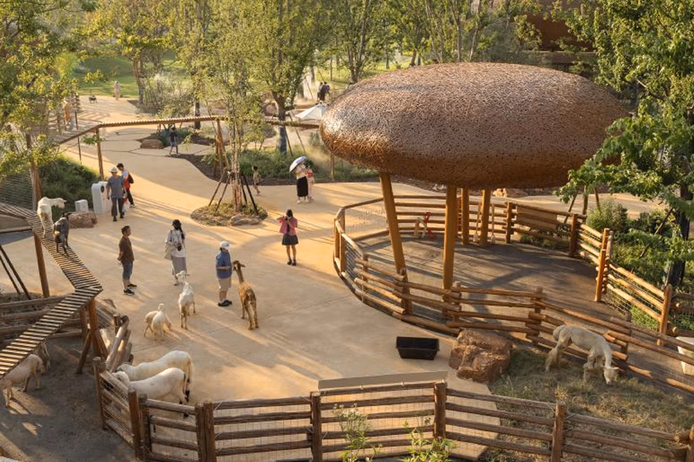 LUXEISLAND FARM : UN ÉCO-PARADIS SURRÉALISTE SIGNÉ VARIOUS ASSOCIATES DANS LA RÉGION DE WUHAN