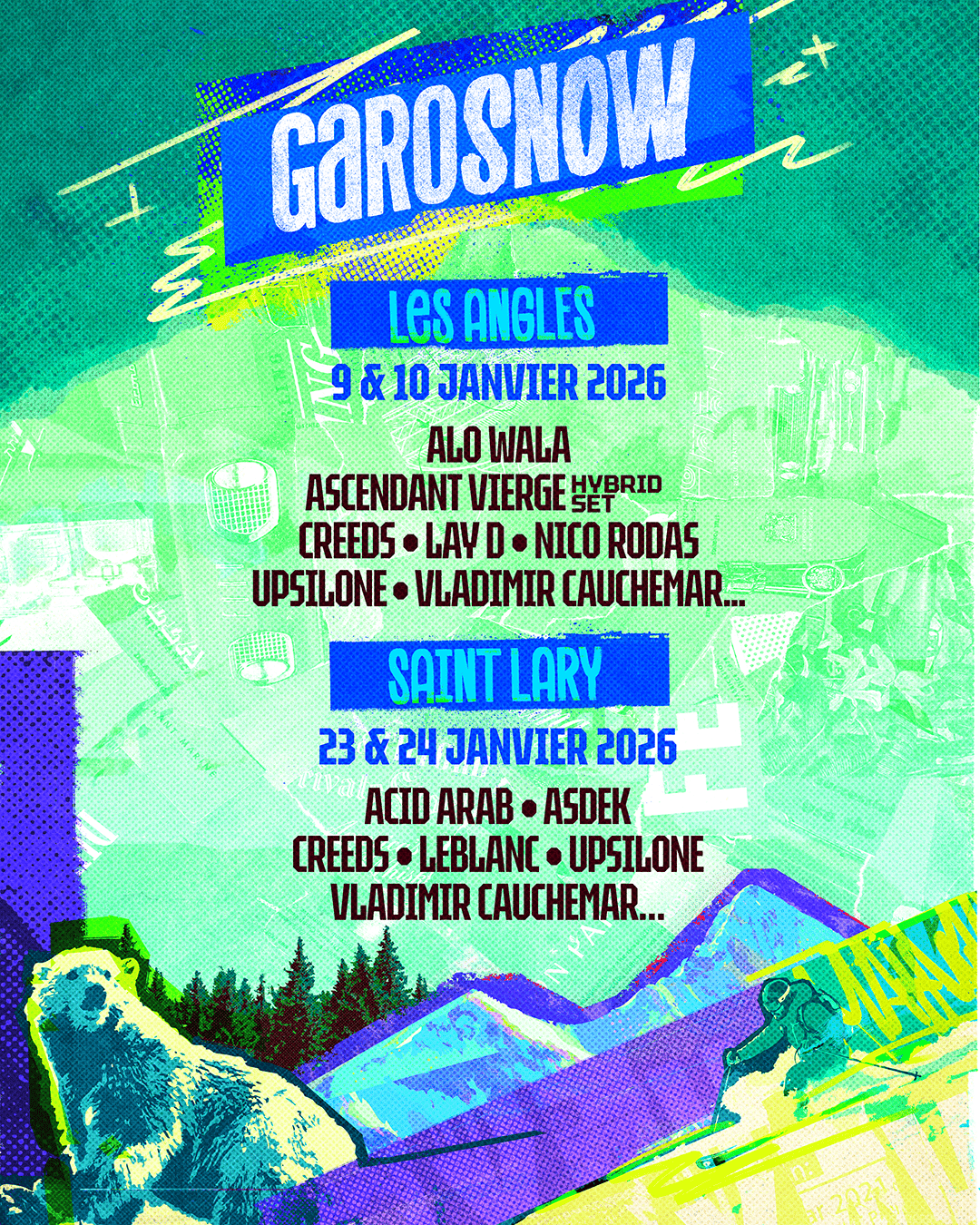 Garosnow revient en janvier 2026 pour enflammer les Pyrénées