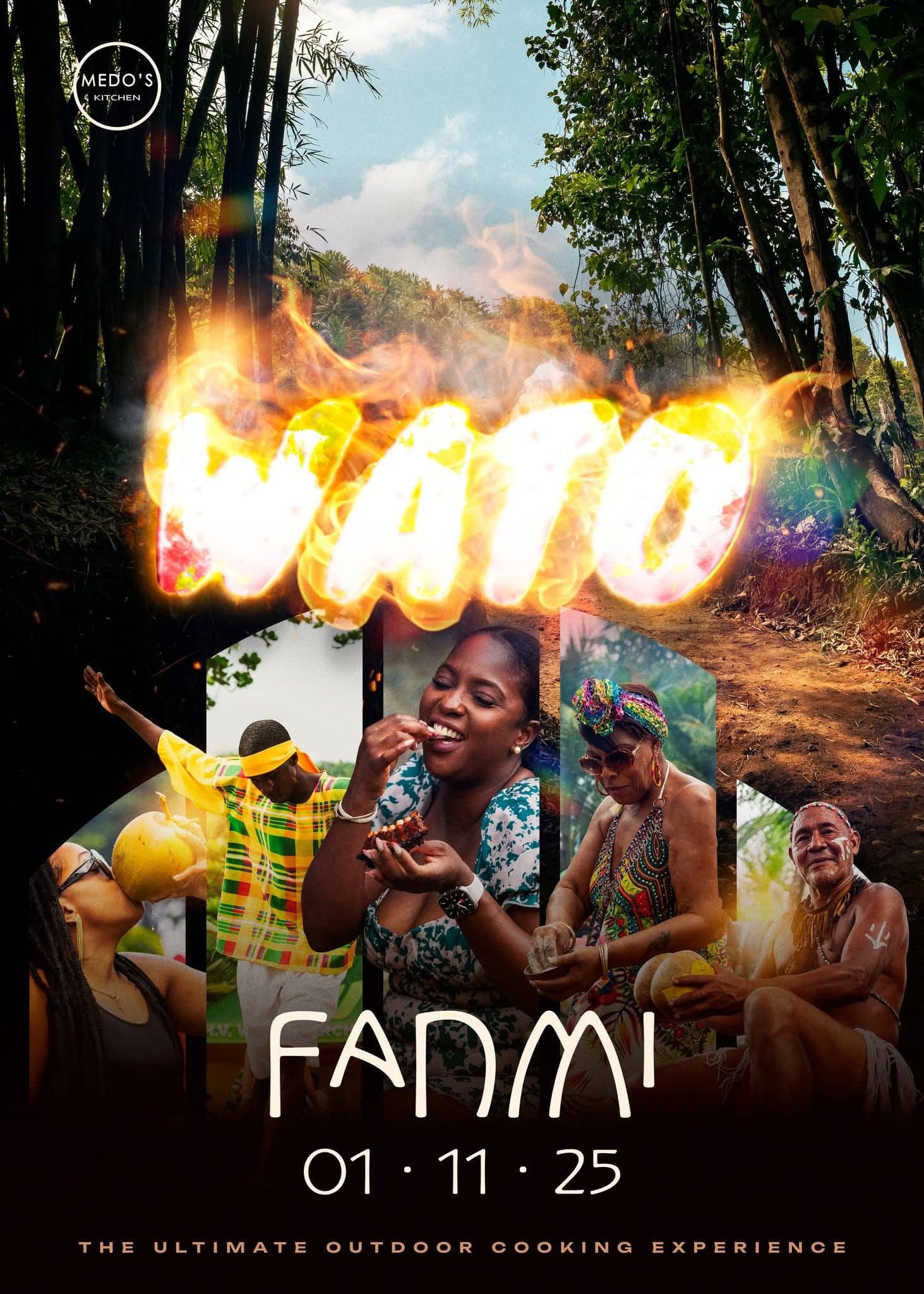 « WATO » : le feu du partage culinaire s’allume à Paradise River Estate (Dominique)