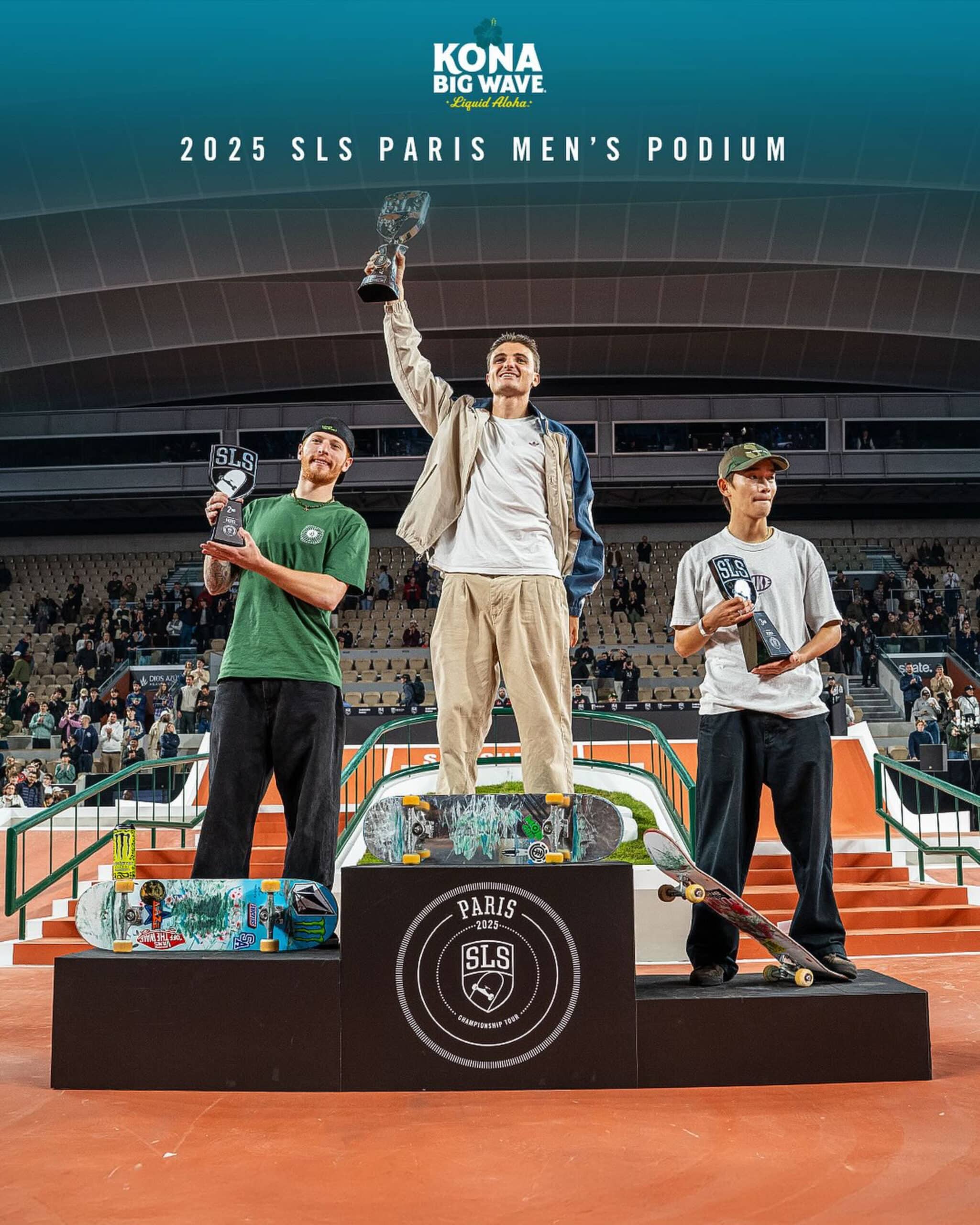 La SLS fait vibrer Roland-Garros : le skate entre dans la légende