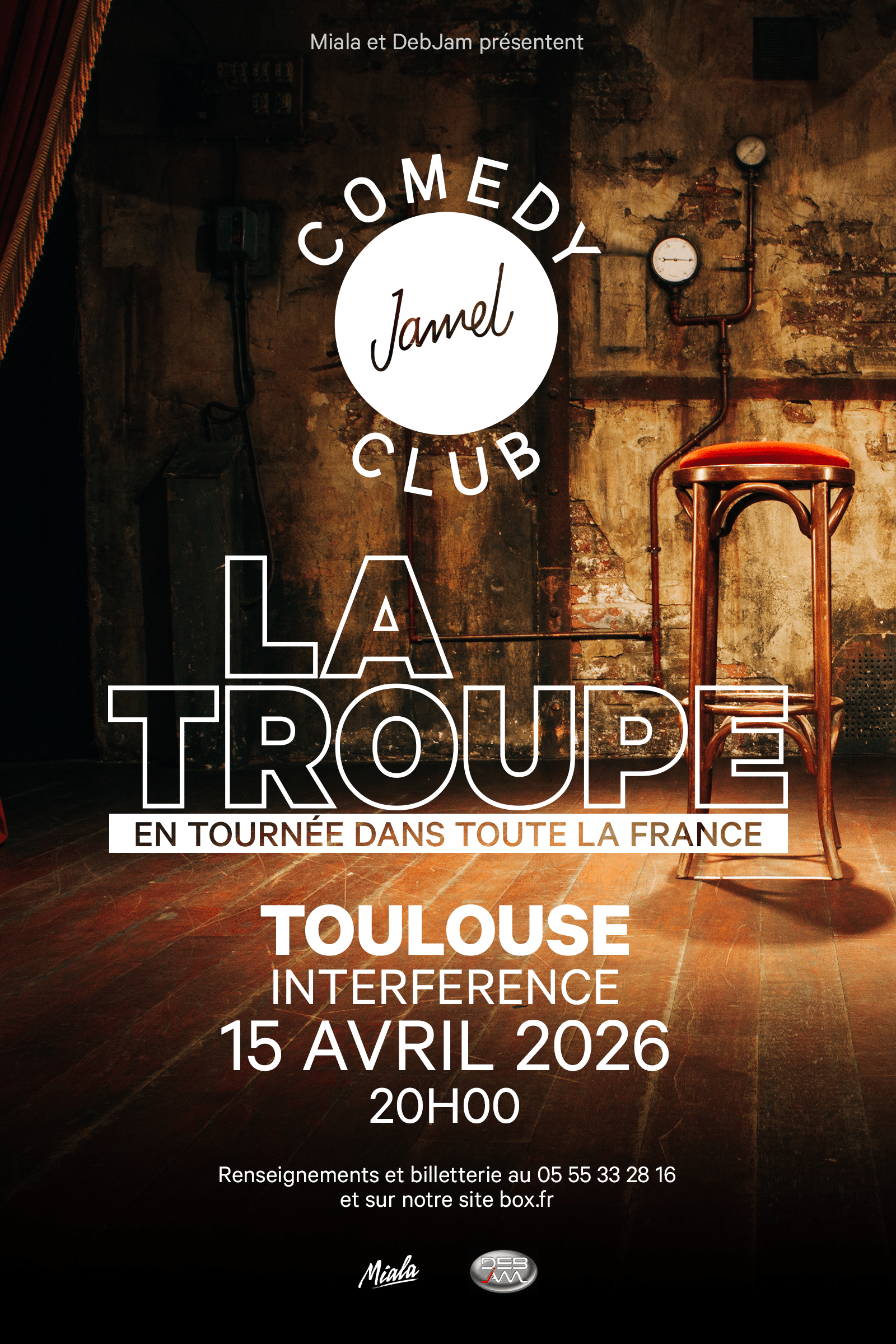 Le Jamel Comedy Club débarque à Toulouse