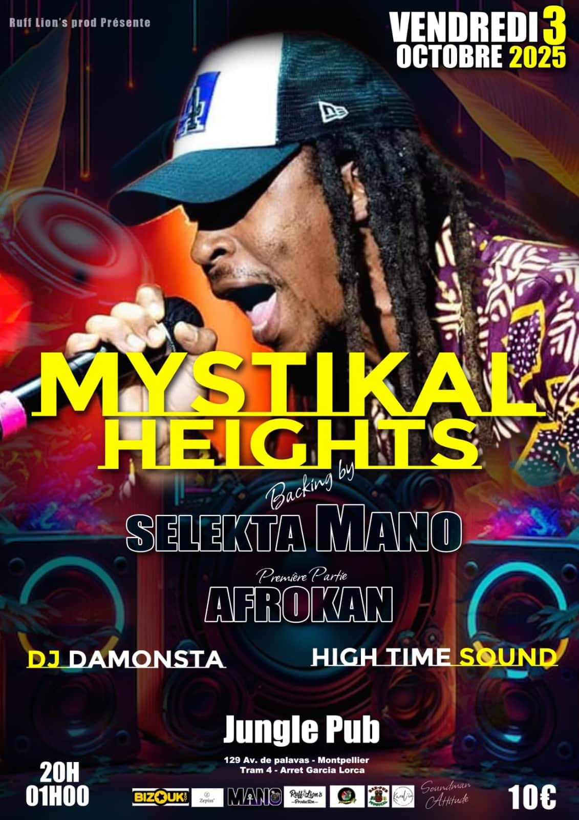 SoundMan Attitude #21 – Showcase Mystikal Heights au Jungle Pub de Montpellier