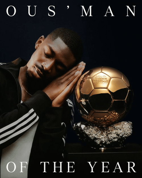 Ballon d’Or 2025 : adidas célèbre Ousmane Dembélé avec la campagne exclusive « Ous’man of the Year »