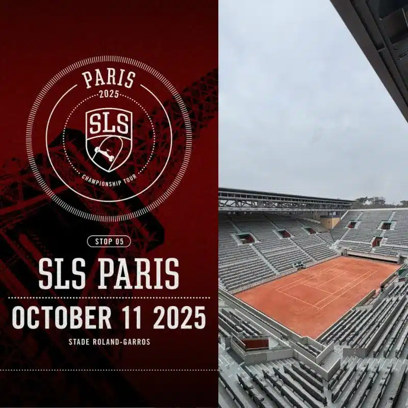 Roland-Garros accueille l’élite mondiale du skate pour la SLS 2025