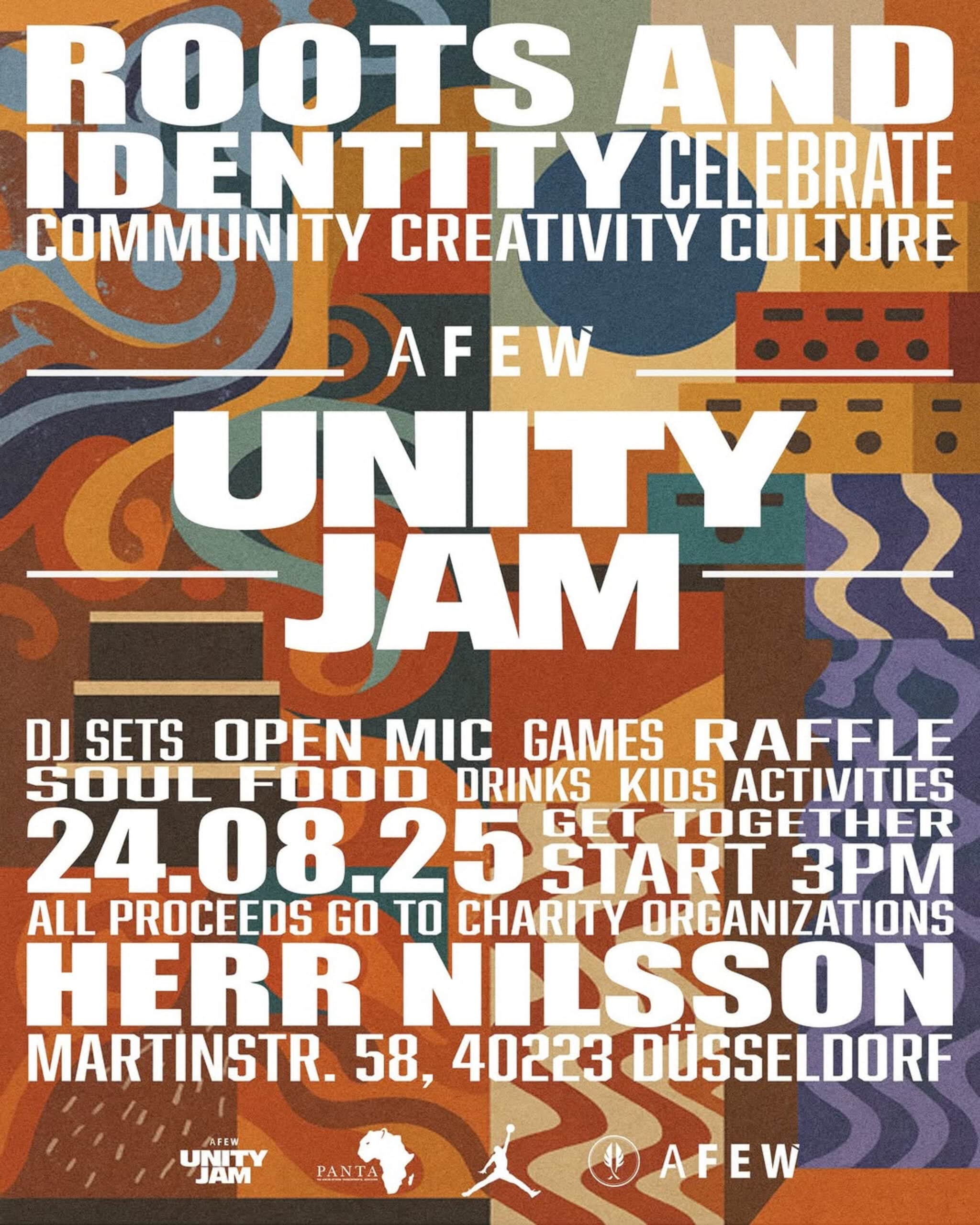 AFEW Unity Jam 2025 : culture, communauté et solidarité au cœur de Düsseldorf