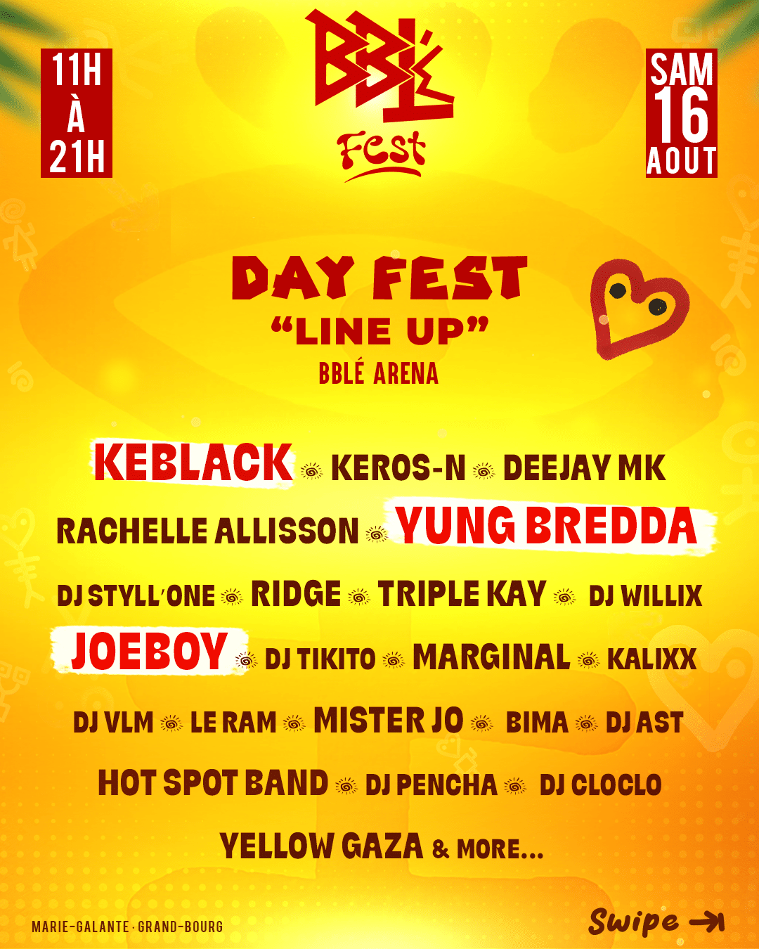 BBLÉ FEST 2K25 : UN NOUVEAU RENDEZ-VOUS INCONTOURNABLE À MARIE-GALANTE