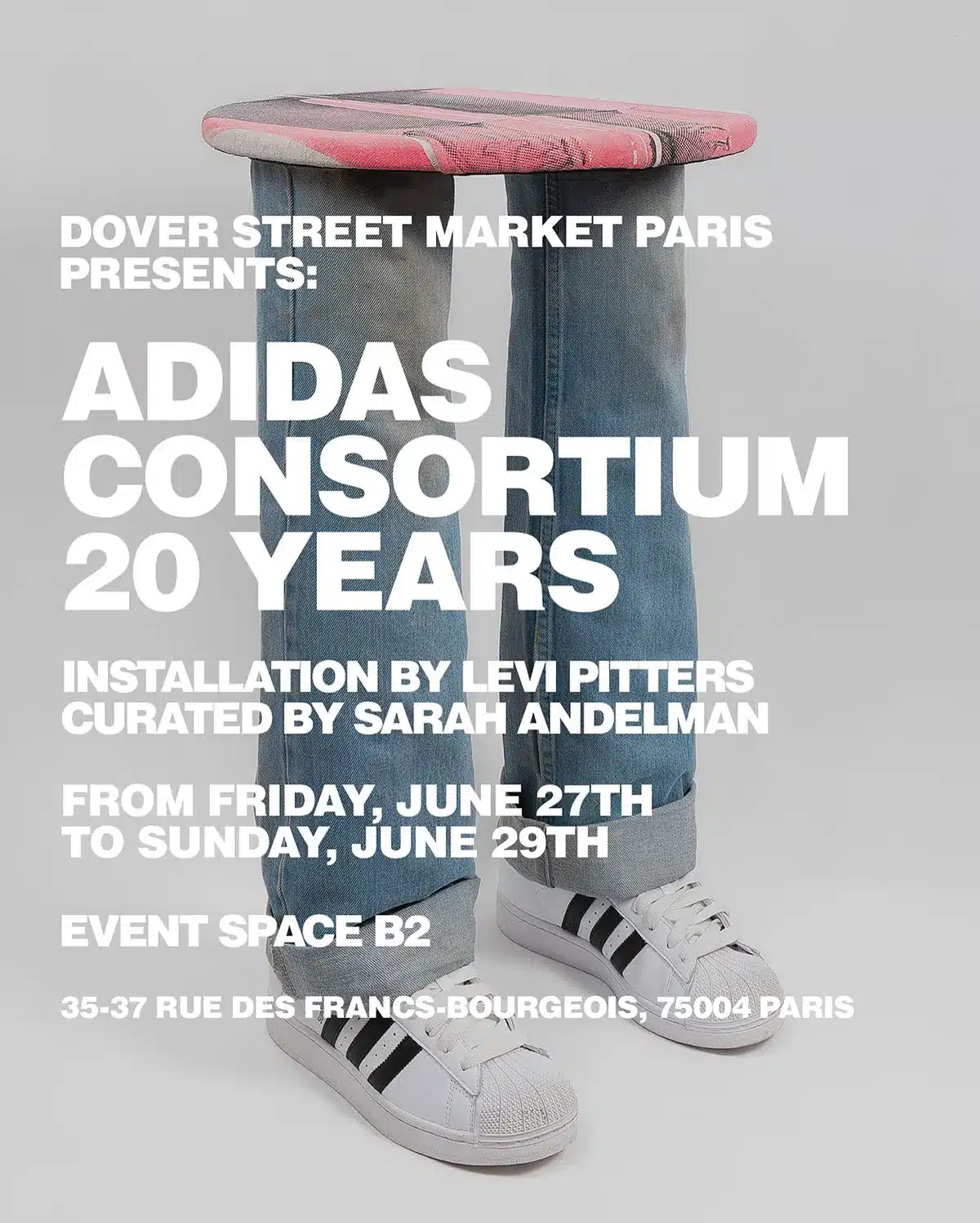 adidas Consortium fête ses 20 ans chez Dover Street Market Paris