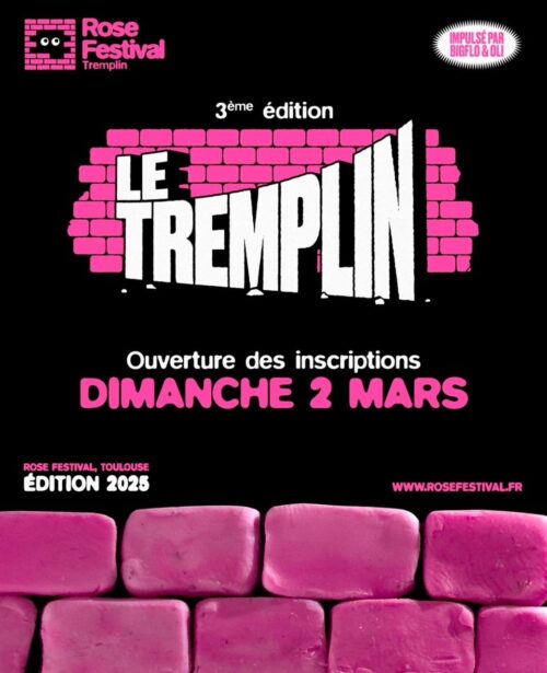 Le Tremplin du Rose Festival #3 : Une Opportunité en Or pour les Artistes Émergents