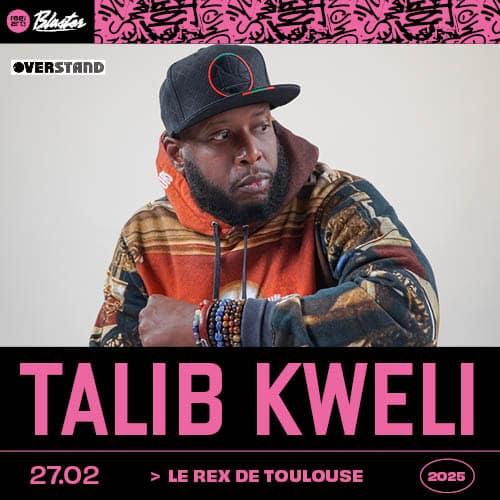 Talib Kweli : Une Légende du Hip-Hop en concert au Rex de Toulouse