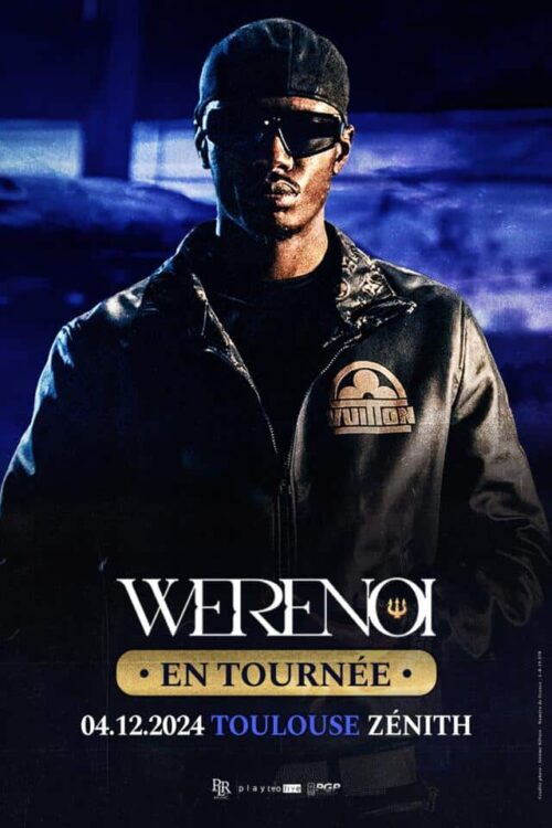 Werenoi, le phénomène du rap français, en concert au Zénith de Toulouse le 4 décembre 2024