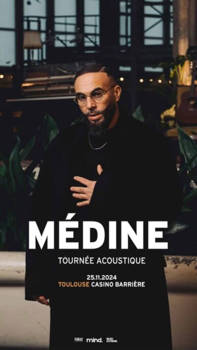 Célébration des 20 ans de carrière de Médine avec une tournée acoustique