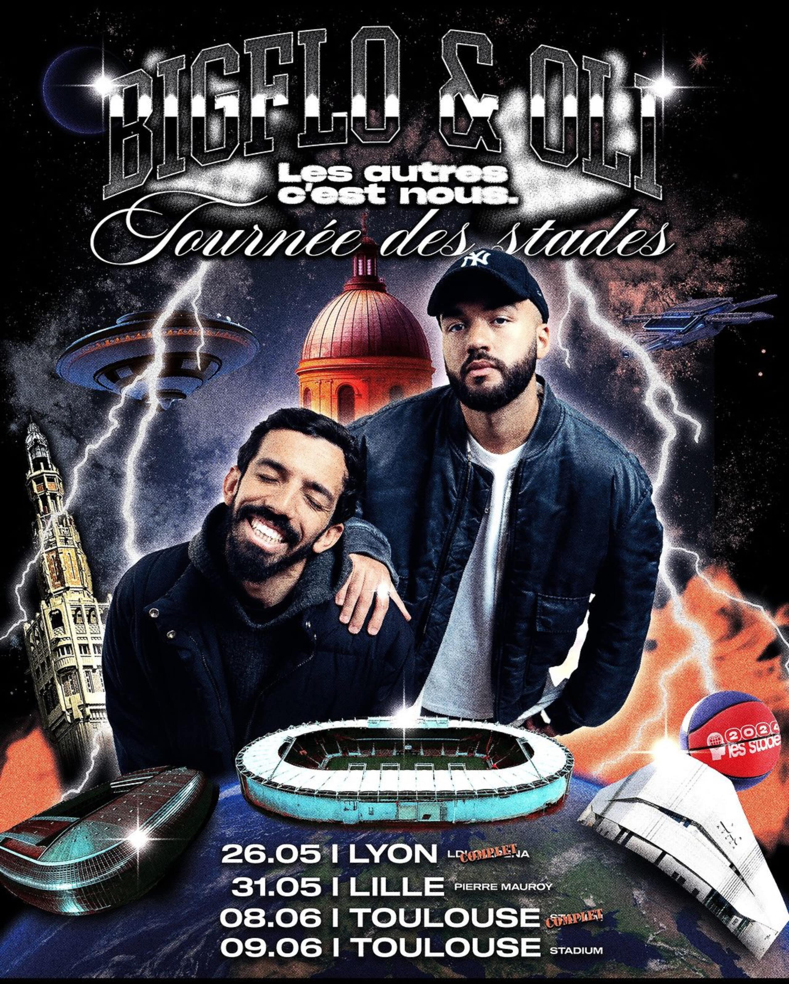 Conférence de presse BIG FLO & OLI : Tournée des Stadiums et Rose Festival #3