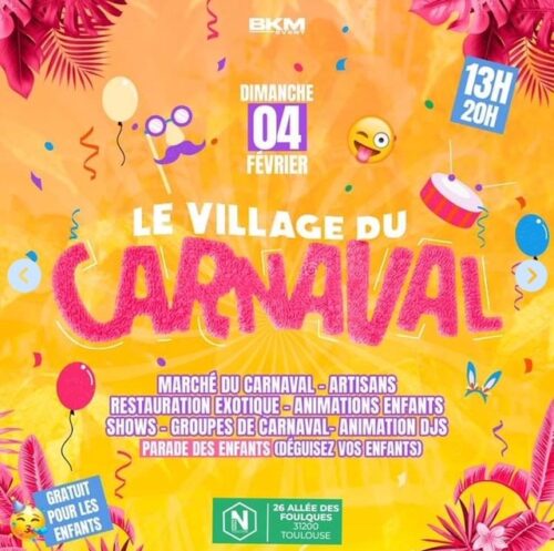 Le marché de « L’INCROYABLE CARNAVAL 2024 » de BKM EVENT