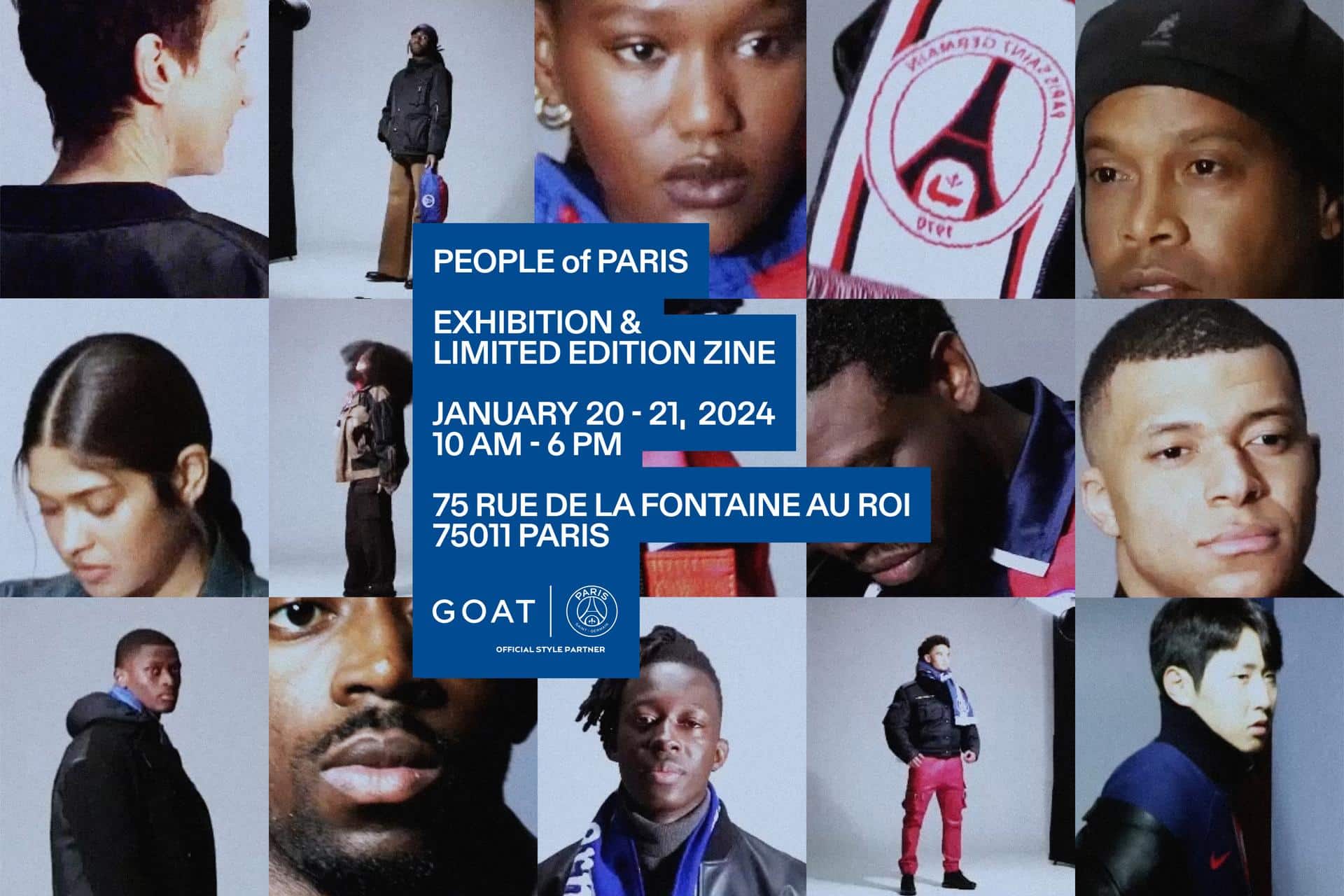 PEOPLE OF PARIS EXHIBITION & LIMITED ZINE
