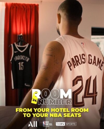 NBA Paris Game 2024 : ALL lance #ALLRoomNumber