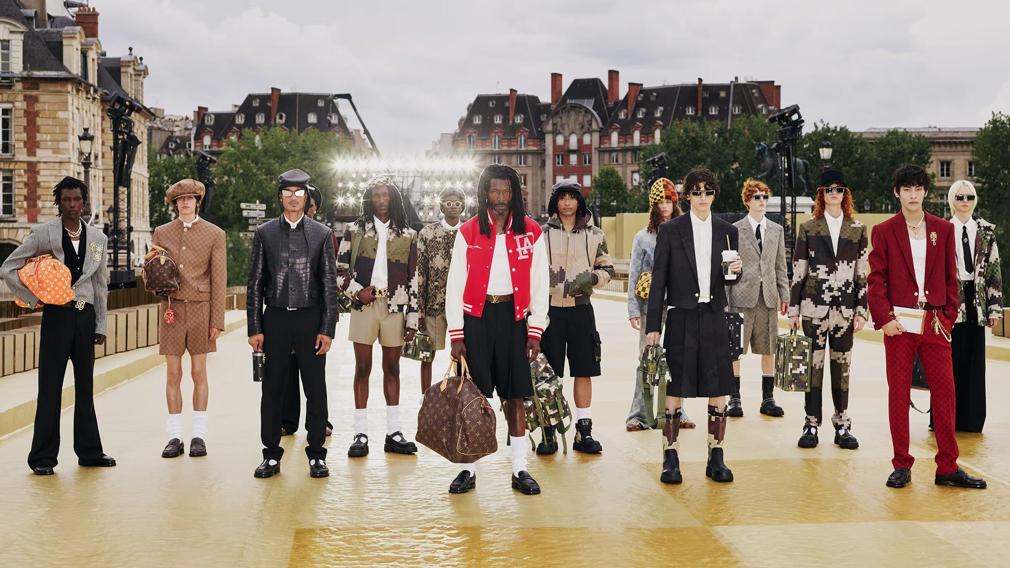 Premier défilé de Pharrell Williams pour Louis Vuitton