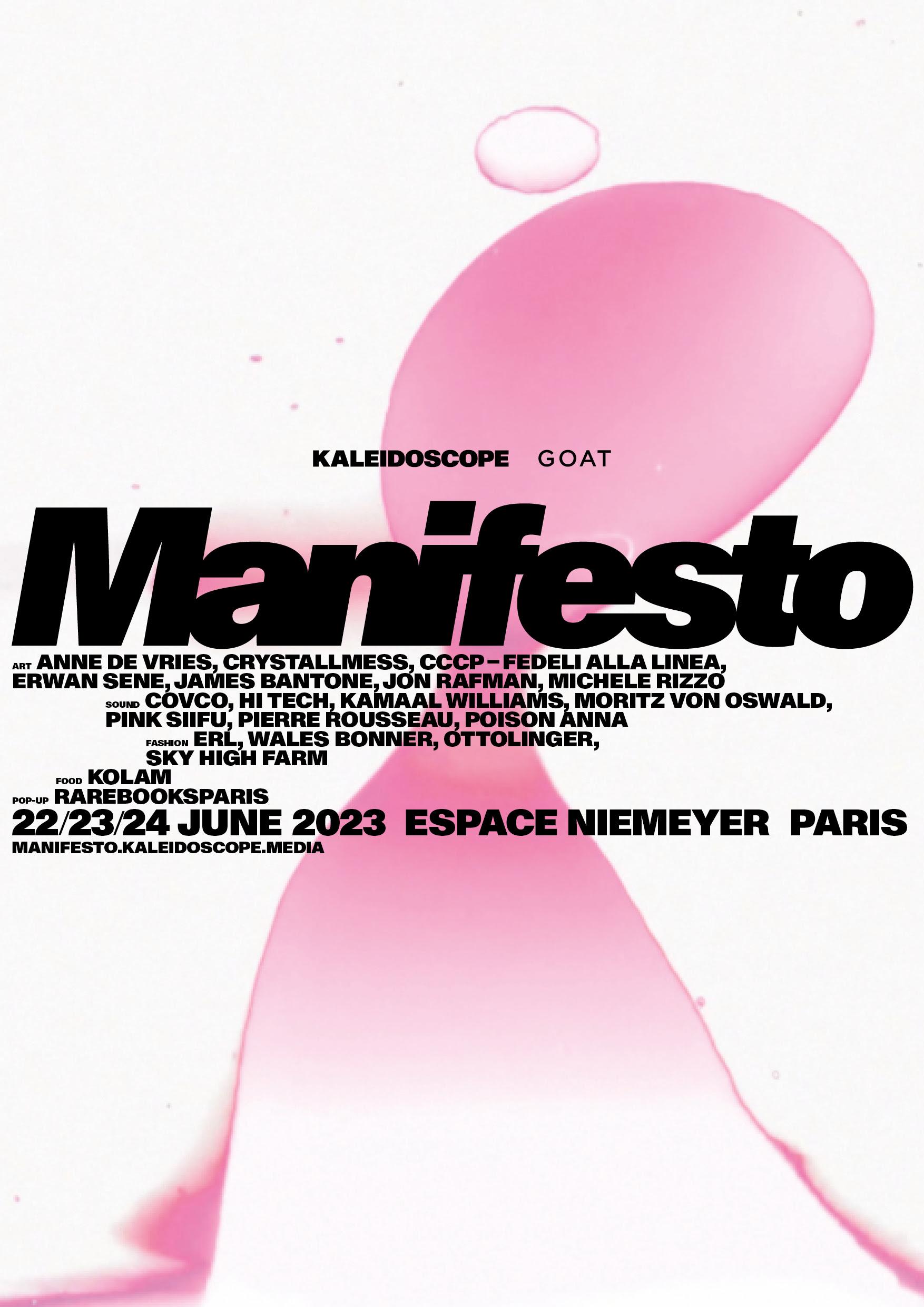 Festival MANIFESTO XXIII