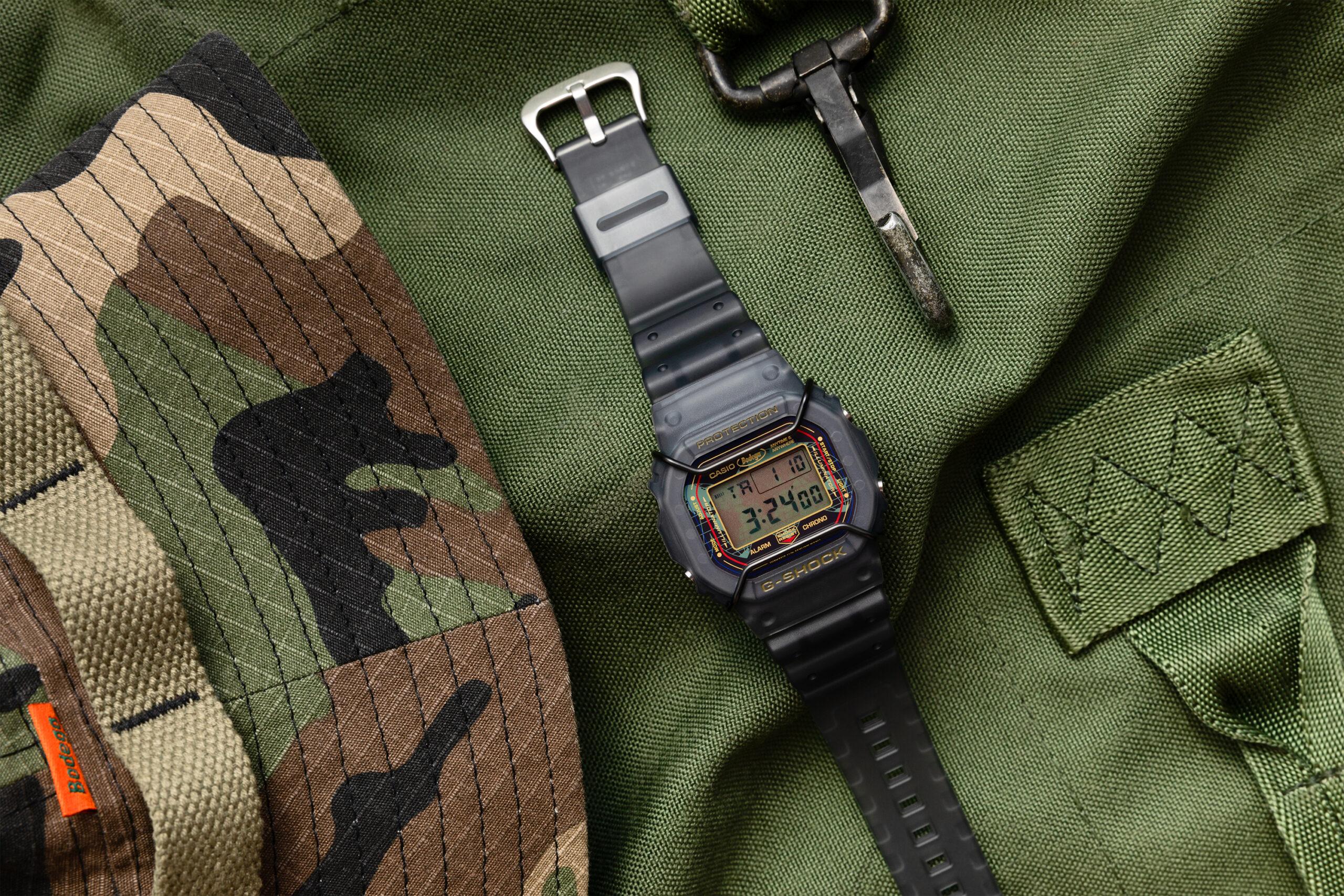 Bodega x G-SHOCK DW-5600 « Anytime & Anywhere »