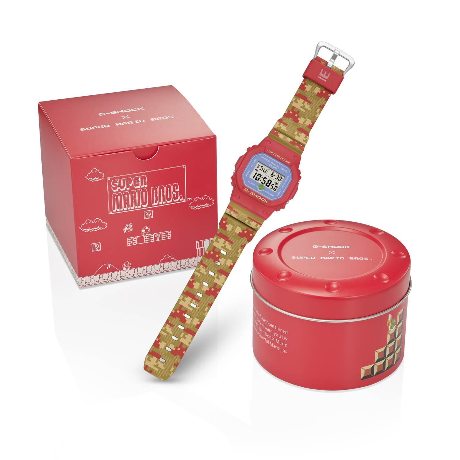 Super Mario Bros x G-SHOCK DW-5600SMB-4ER