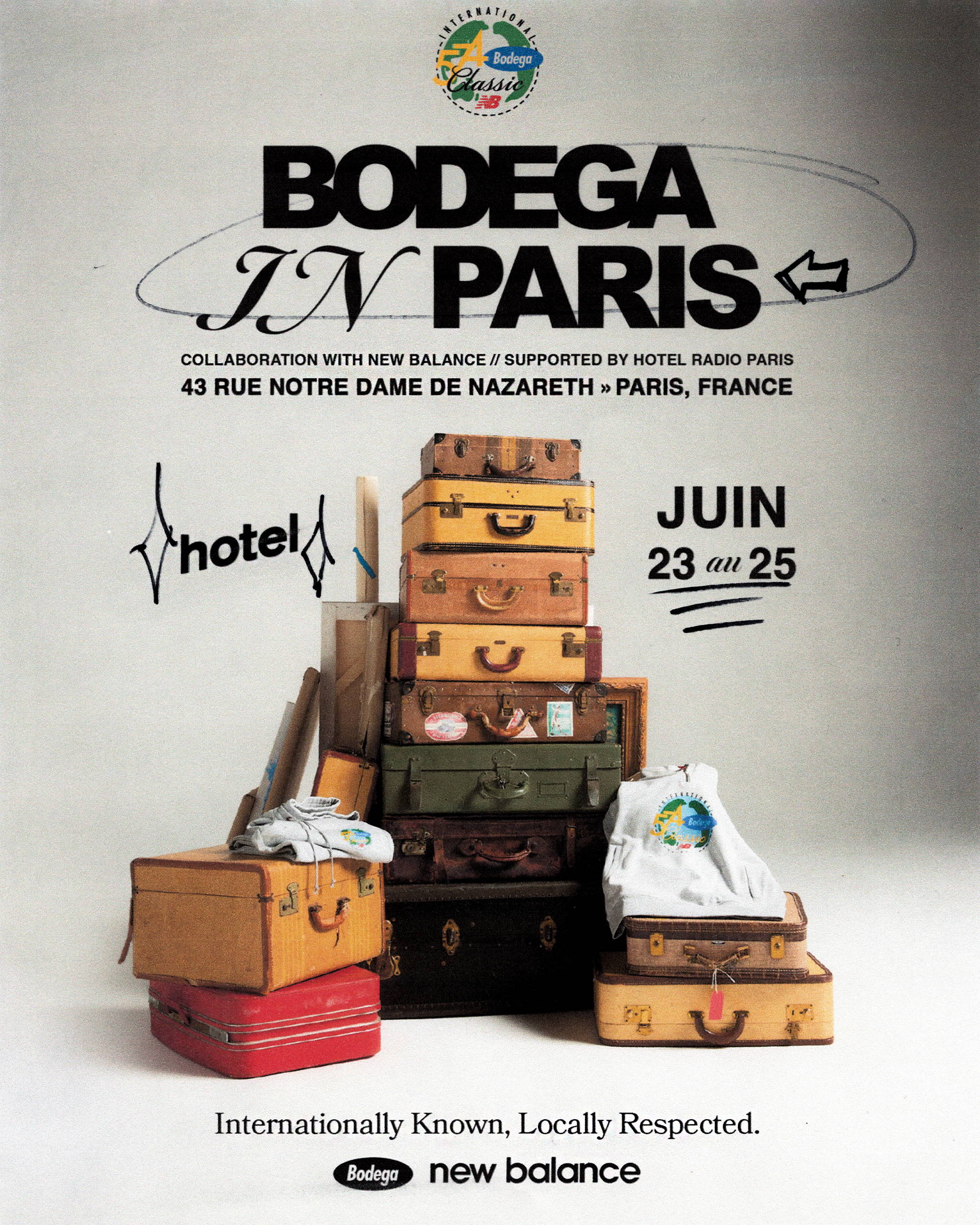 BODEGA in Paris – Collaboration with New Balance