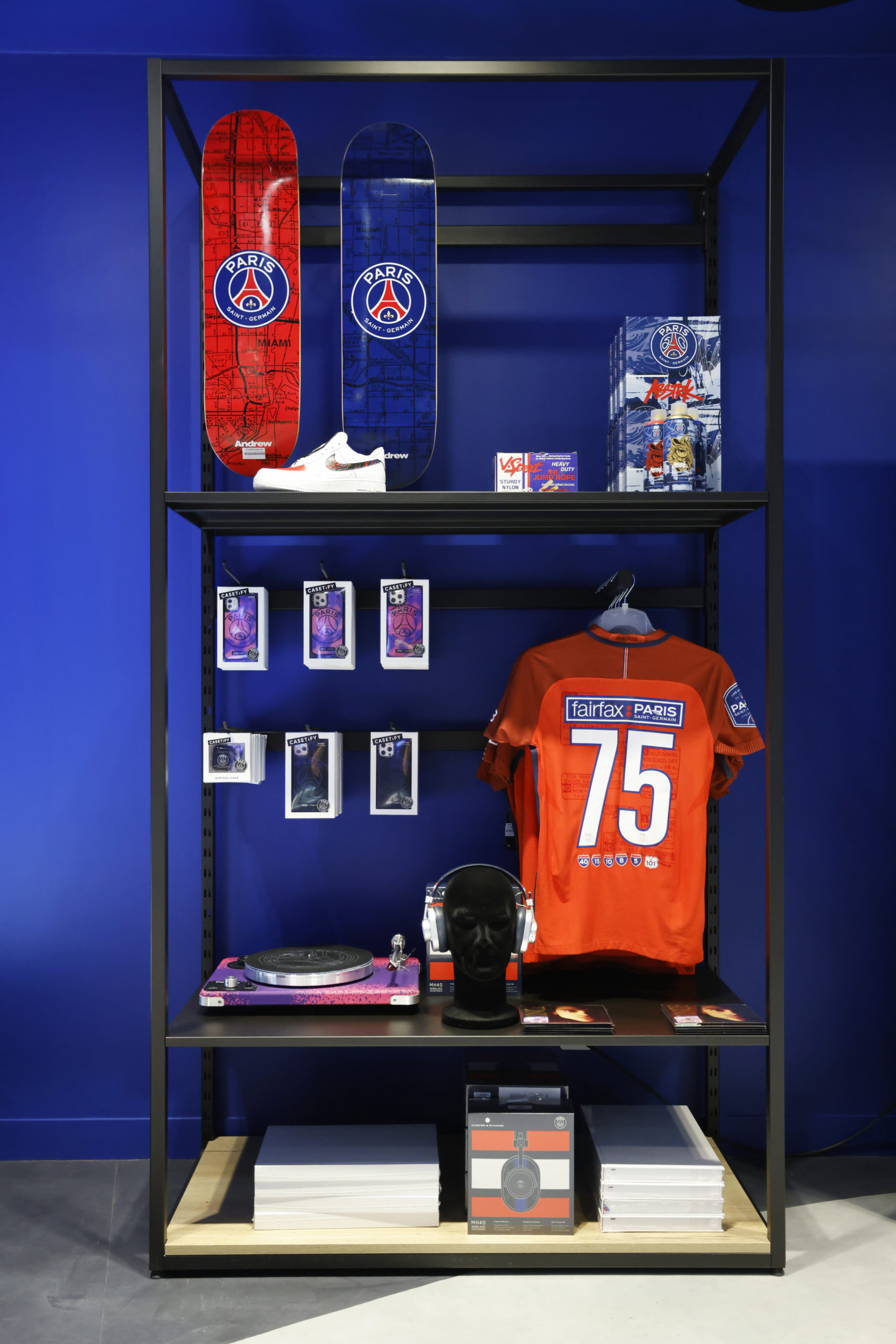 New PSG store on the Champs-Elysées