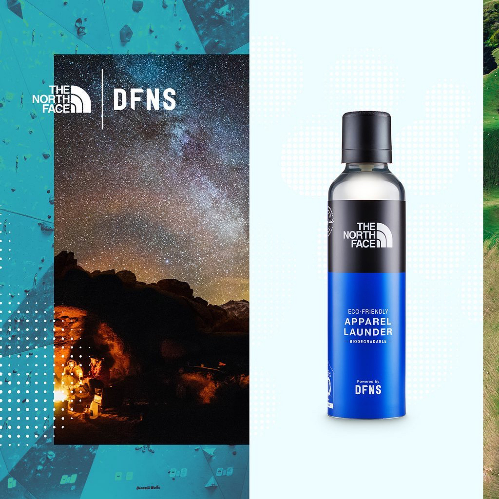 The North Face CARE Collection powered by DFNS
