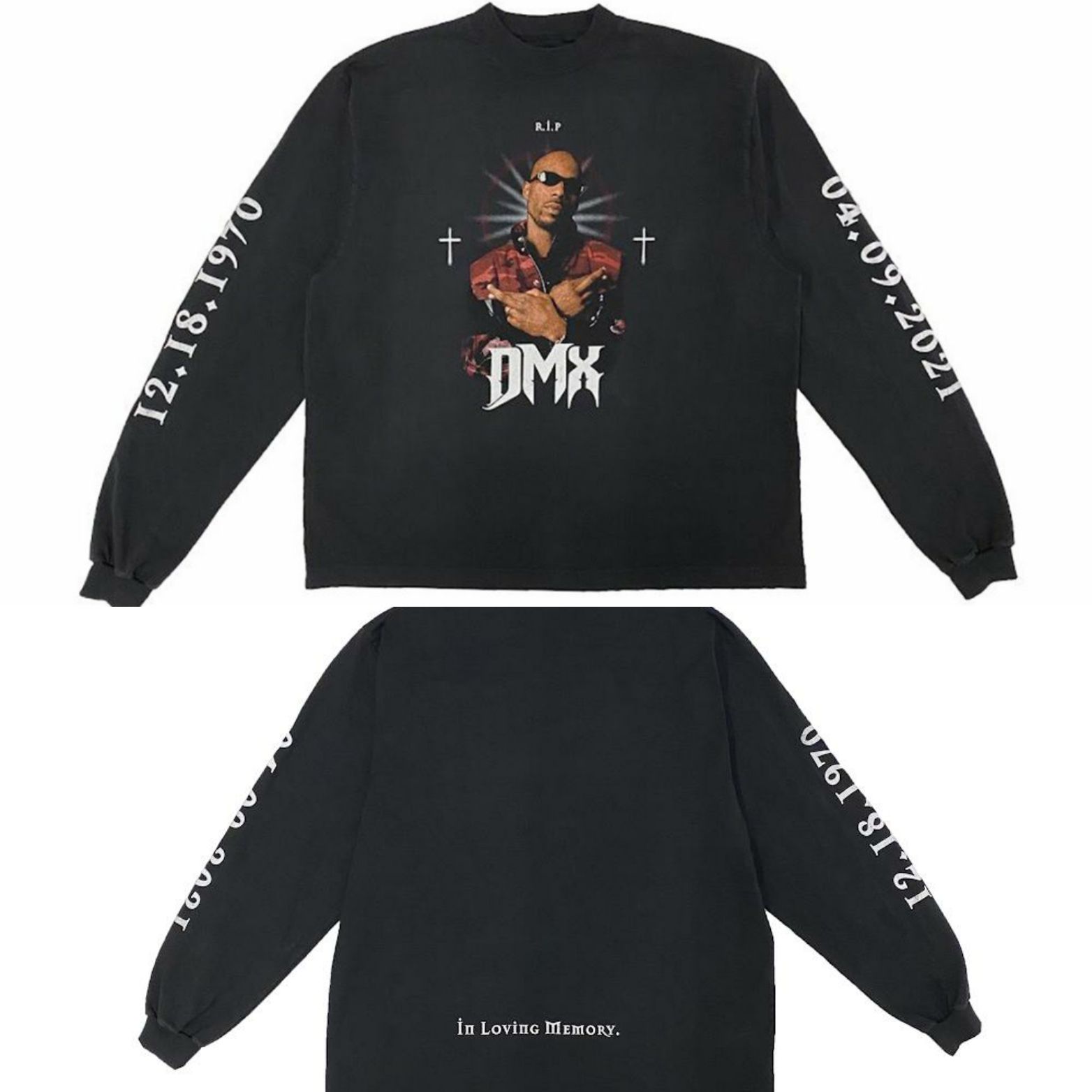 YEEZY x BALENCIAGA T-Shirt « DMX TRIBUTE »