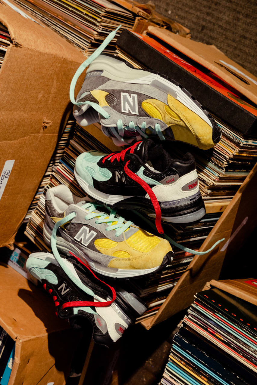 Nice Kicks shop x Amoeba Music x New Balance