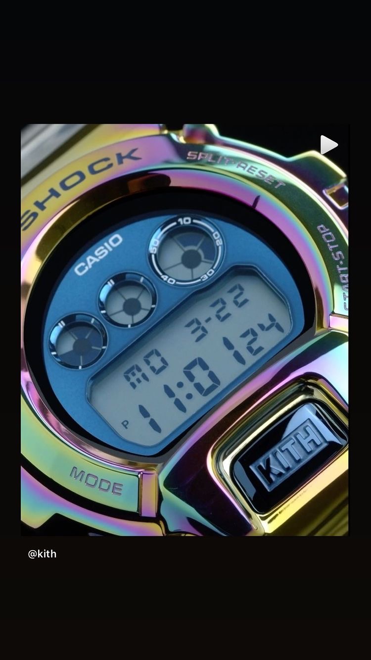 KITH x G-SHOCK GM-6900 « 10th anniversary »