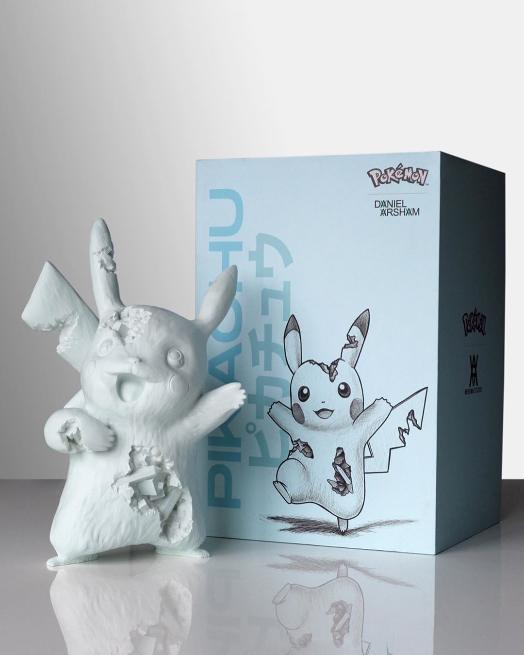 DANIEL ARSHAM: BLUE CRYSTALIZED PIKACHU