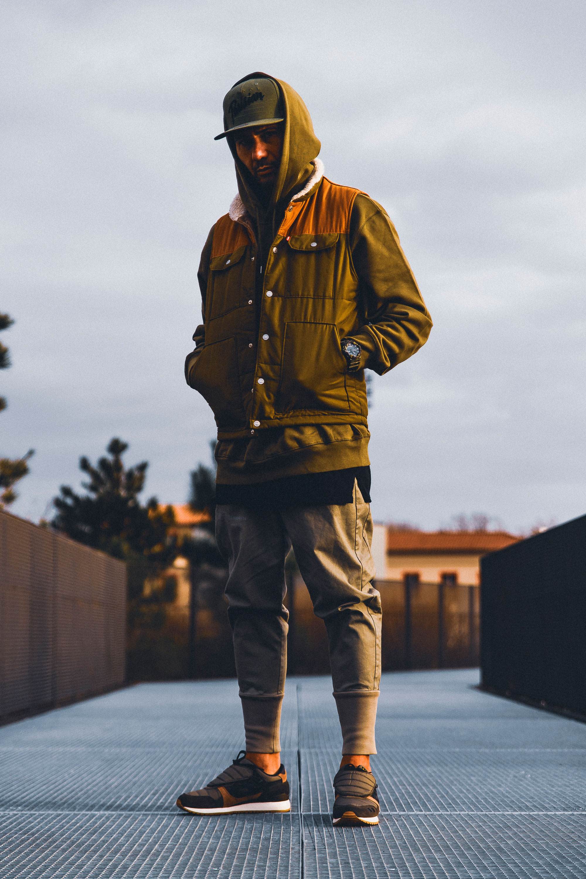 OUTFIT:  URBAN LOOK « Shades of Kaki »
