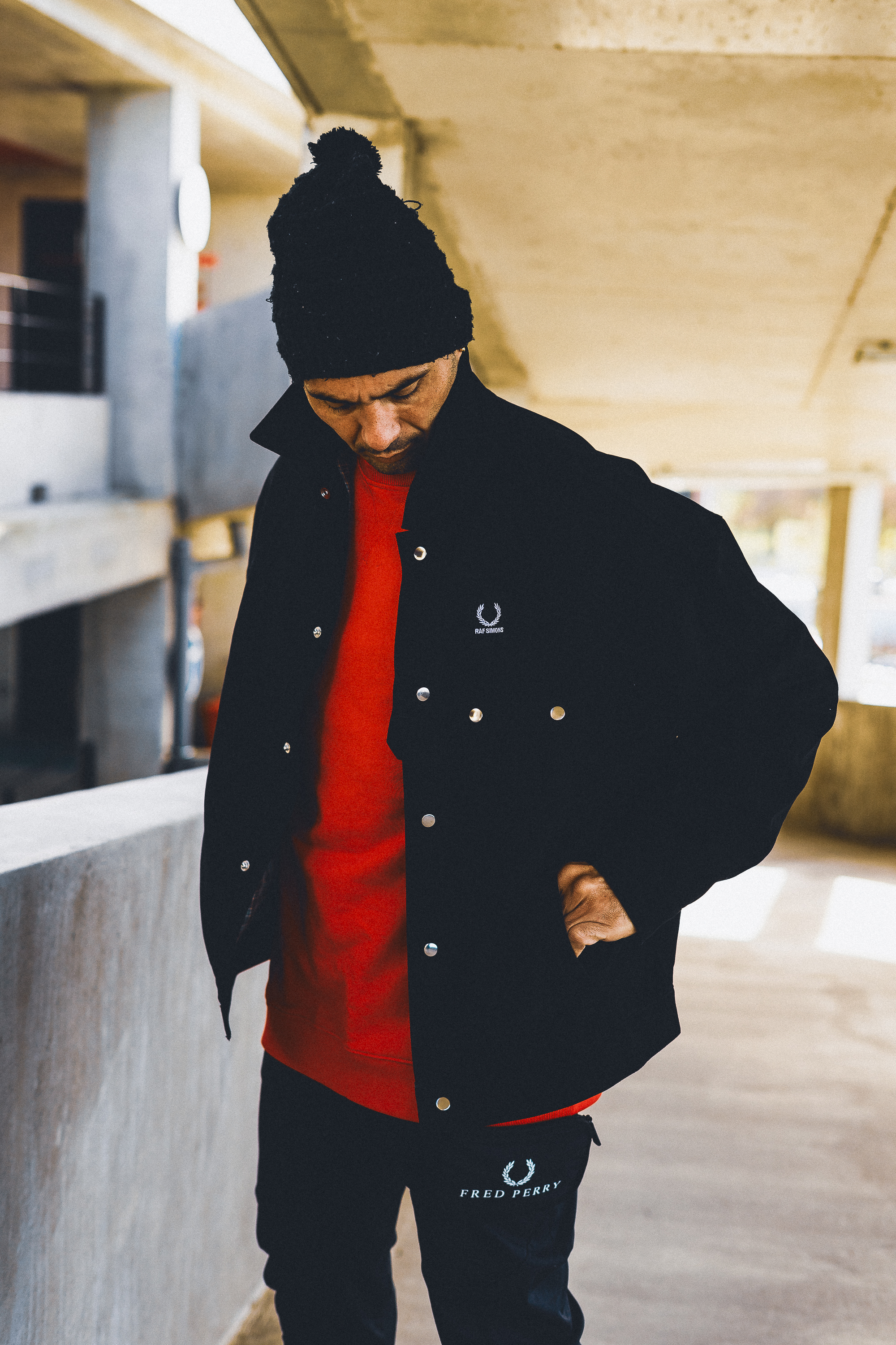 OUTFIT: FRED PERRY X RAF SIMONS