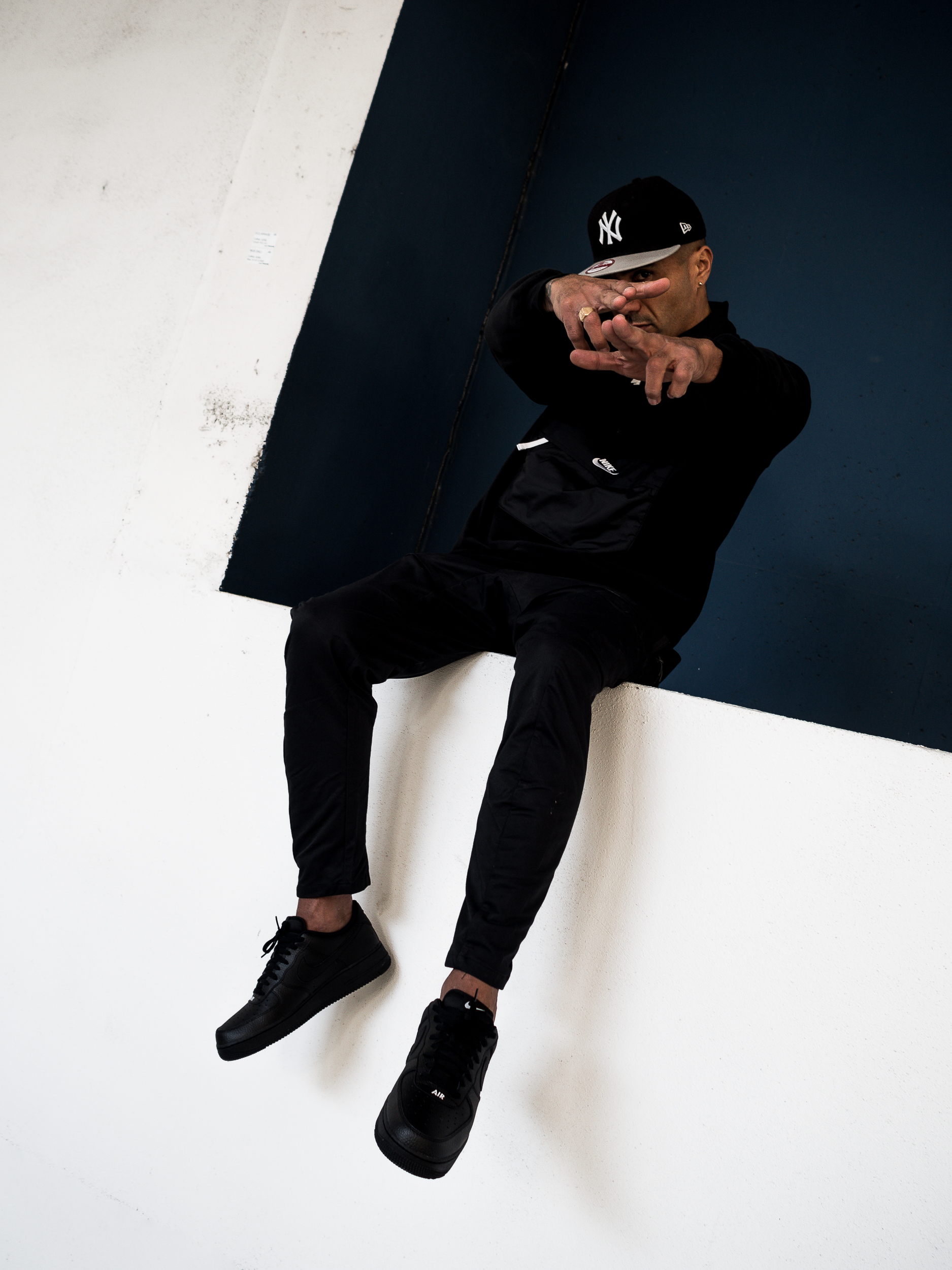OUTFIT: ALL BLACK AVEC NIKE