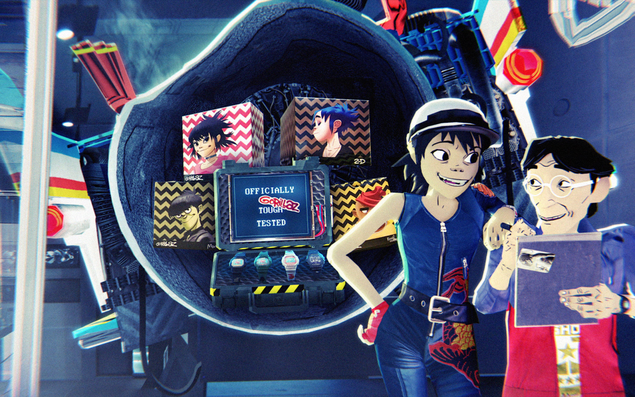 GORILLAZ X G-SHOCK "G-Time is now"