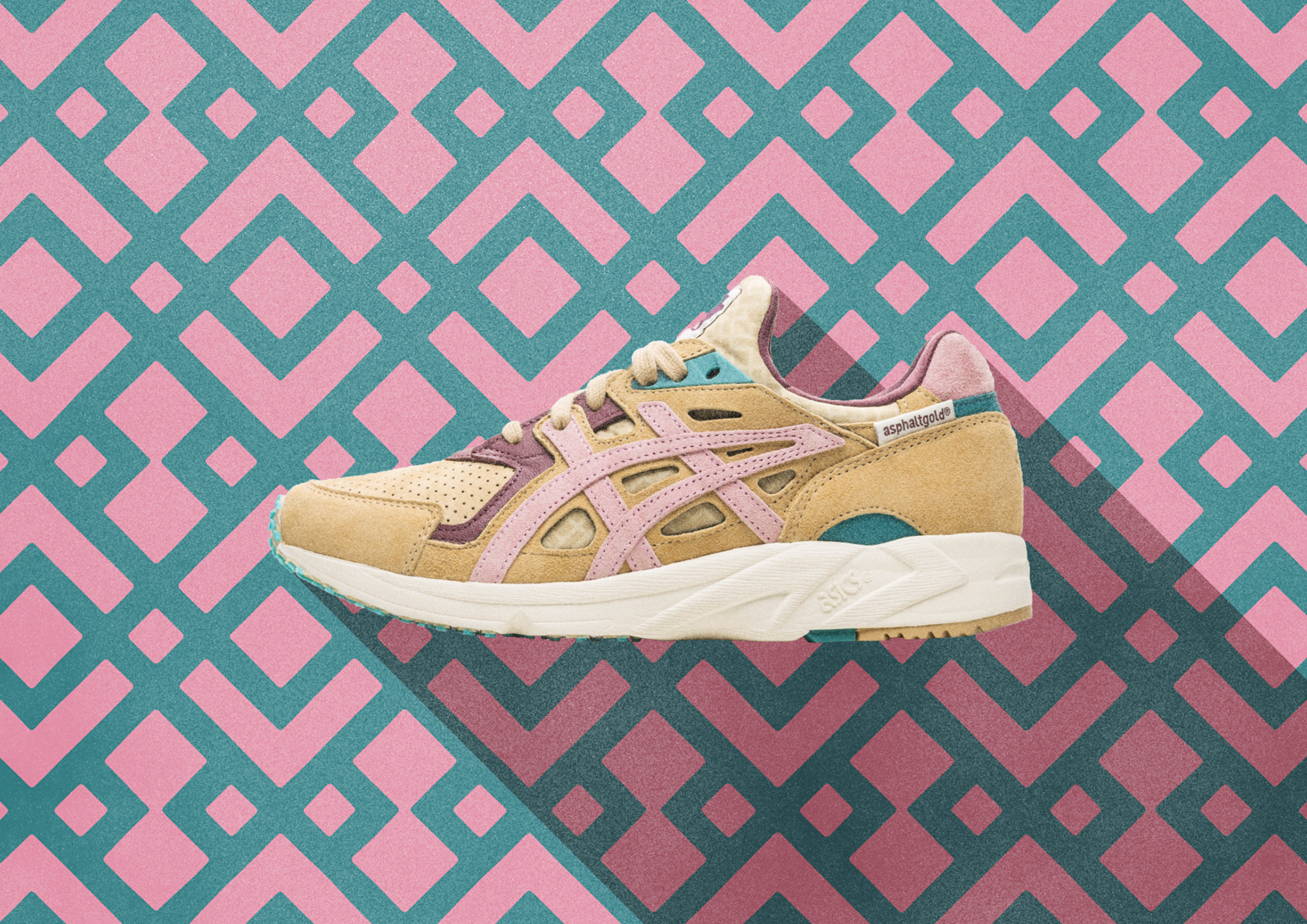 ASPHALTGOLD X ASICS Gel-DS Trainer OG "Jugendstil"