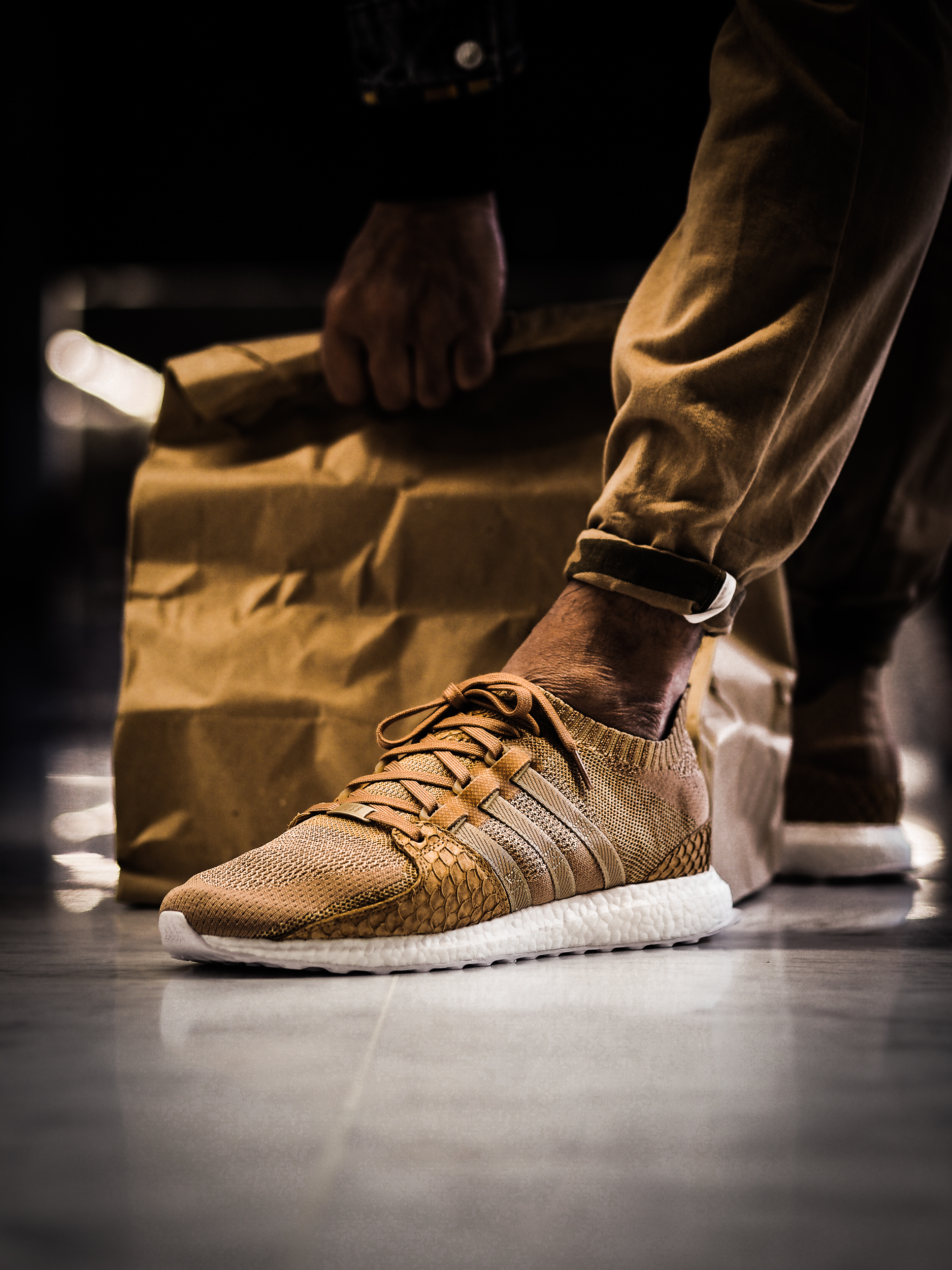 ADIDAS X PUSHA T –  EQT SUPPORT PK 'BROWN PAPER BAG'