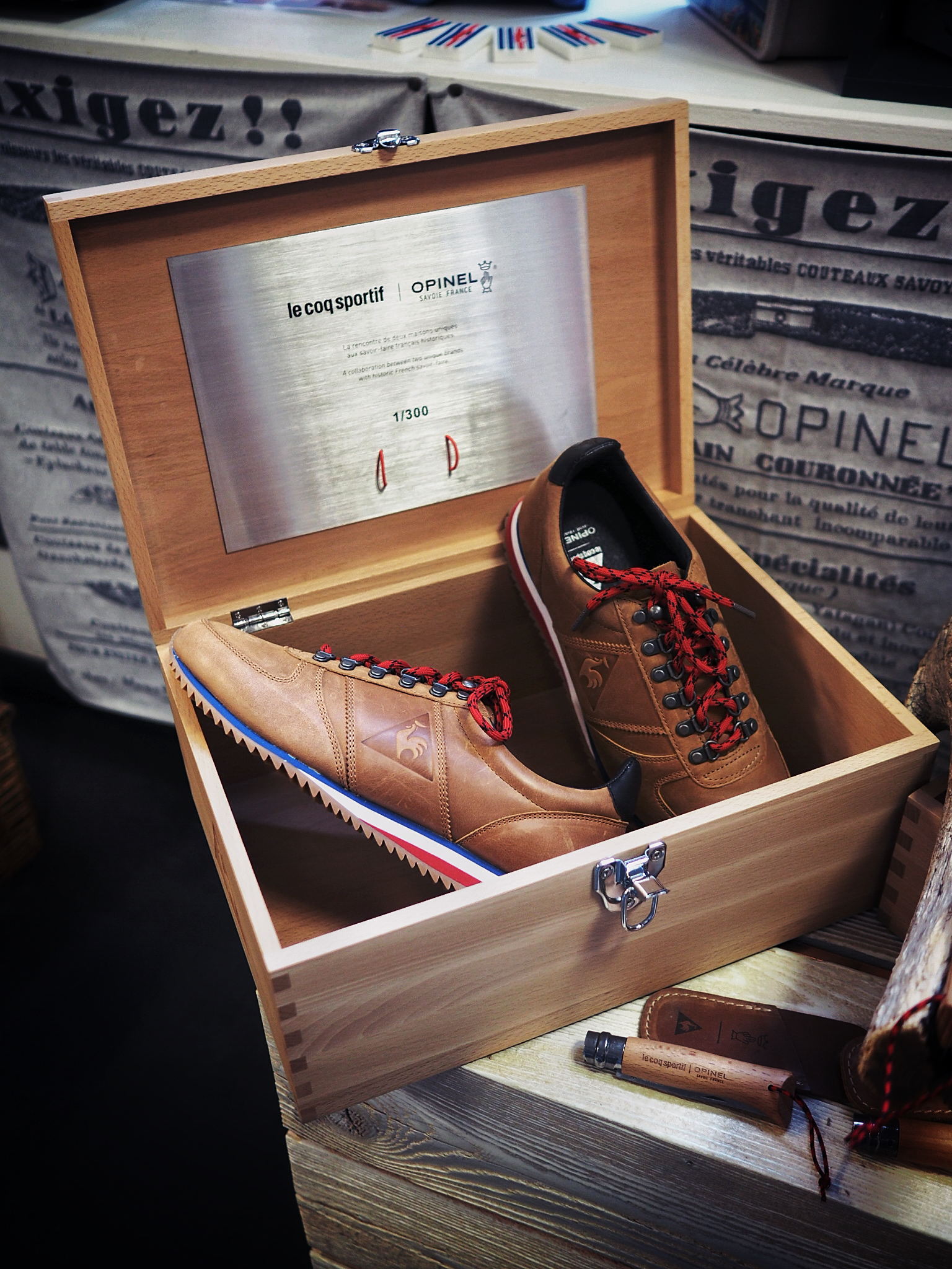 LE COQ SPORTIF X OPINEL "Made in France"