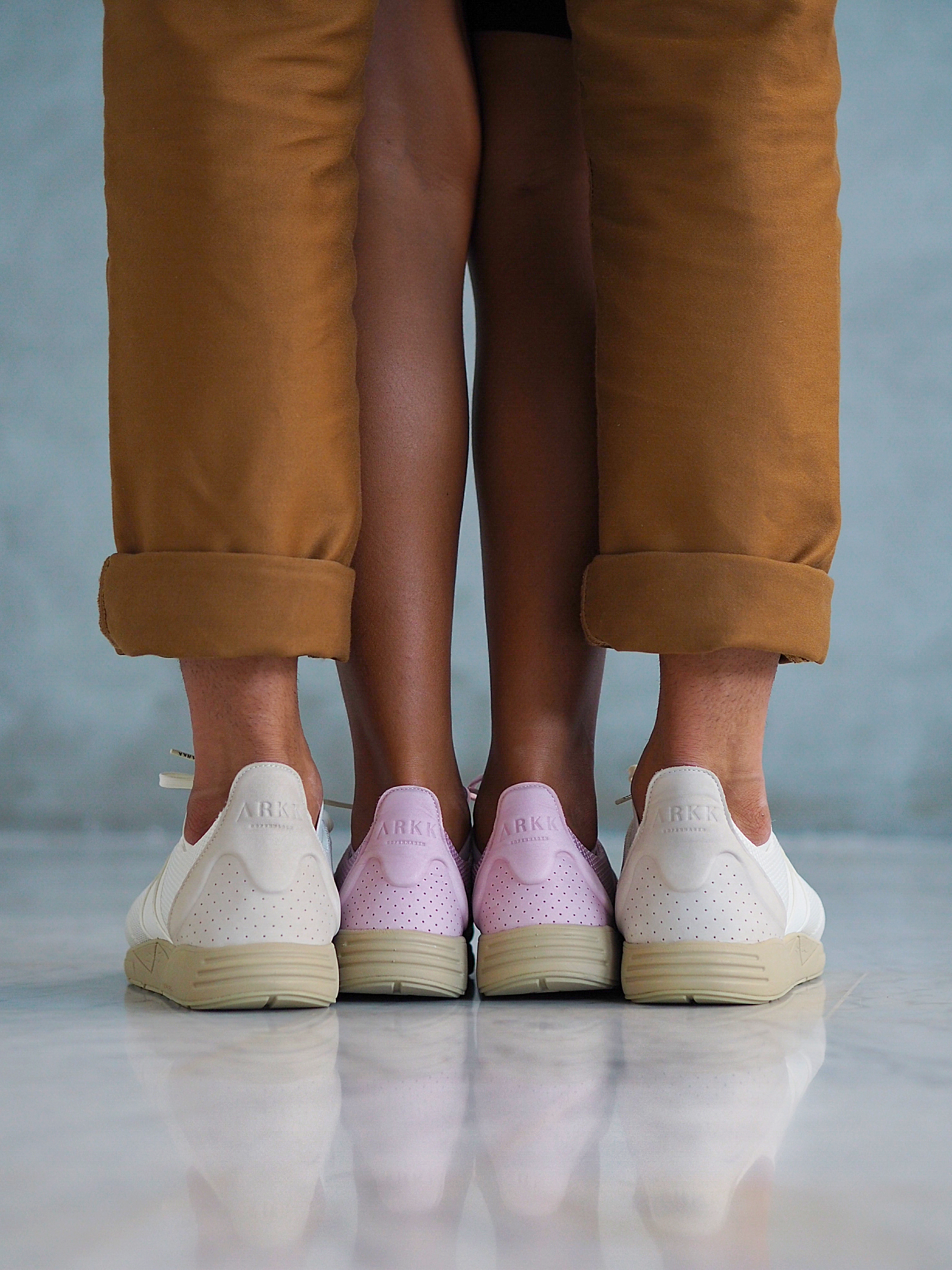 EAGLEZERO S-E15 OFF WHITE TAN et LAVENDER TAN