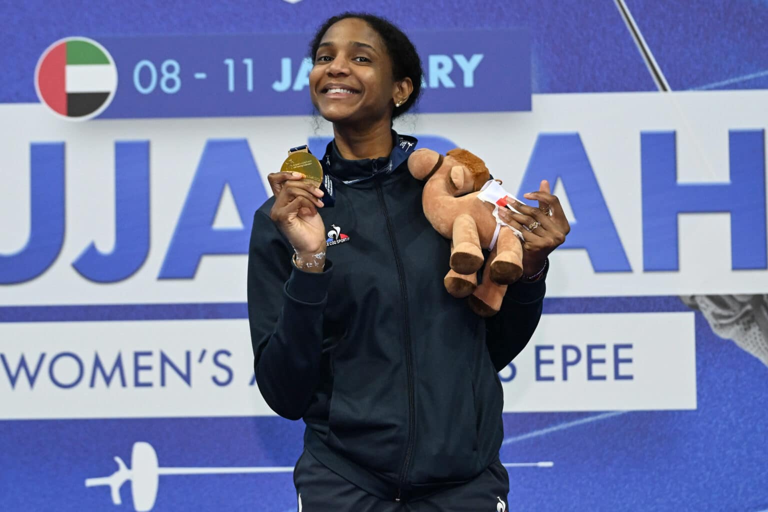 Escrime : Marie-Florence Candassamy remporte sa première Coupe du monde d’épée et marque l’histoire