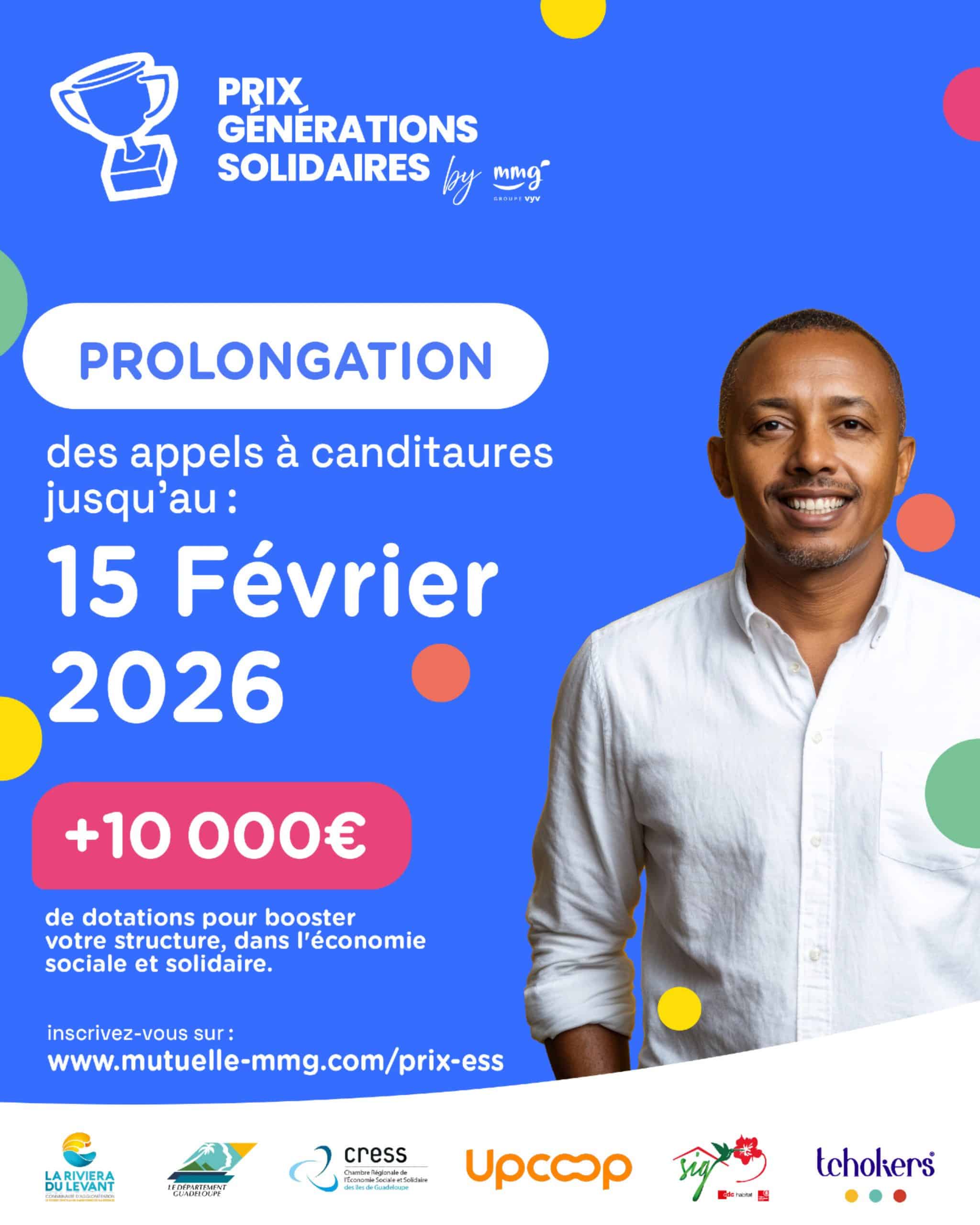 Le Prix Générations Solidaires prolonge son appel à candidatures jusqu’au 15 février 2026