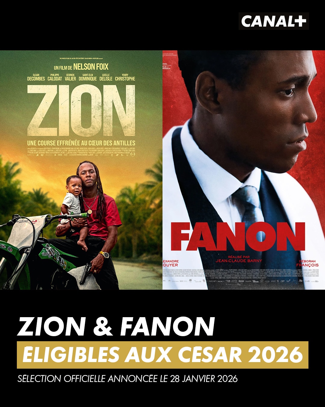 Le cinéma guadeloupéen reconnu parmi les œuvres éligibles aux César 2026