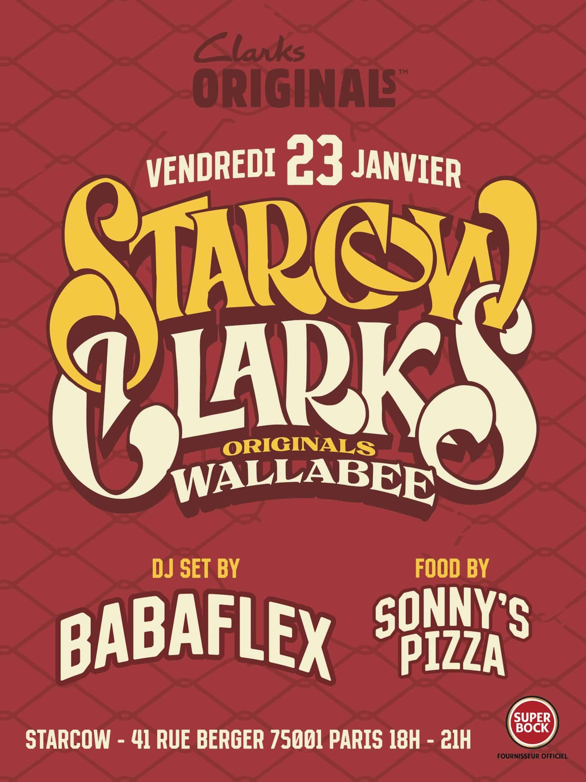 Starcow Paris et Clarks Originals célèbrent la Wallabee lors d’une release party à Paris