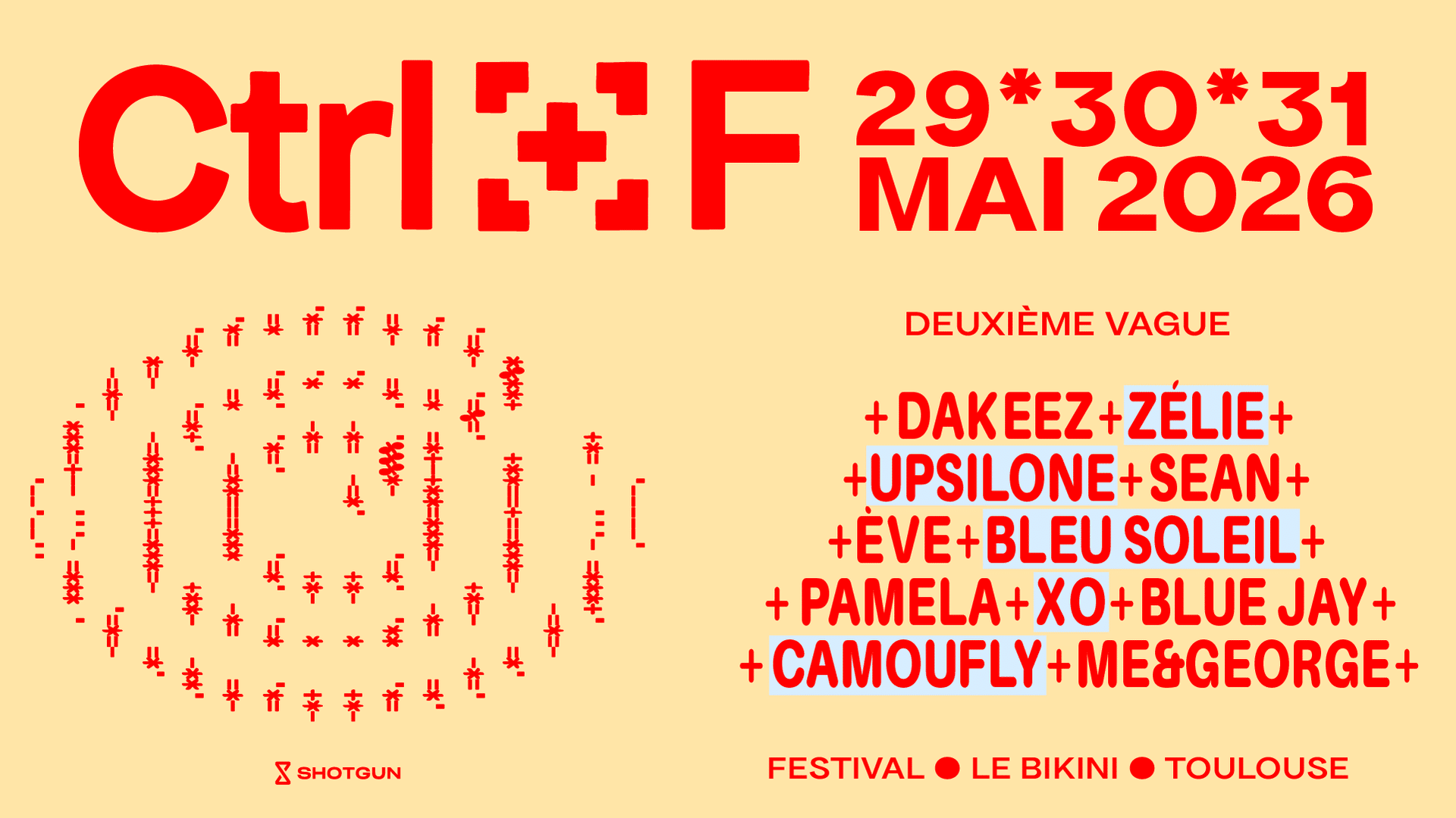 Festival CTRL+F : les nouveaux noms dévoilés pour l’édition 2026