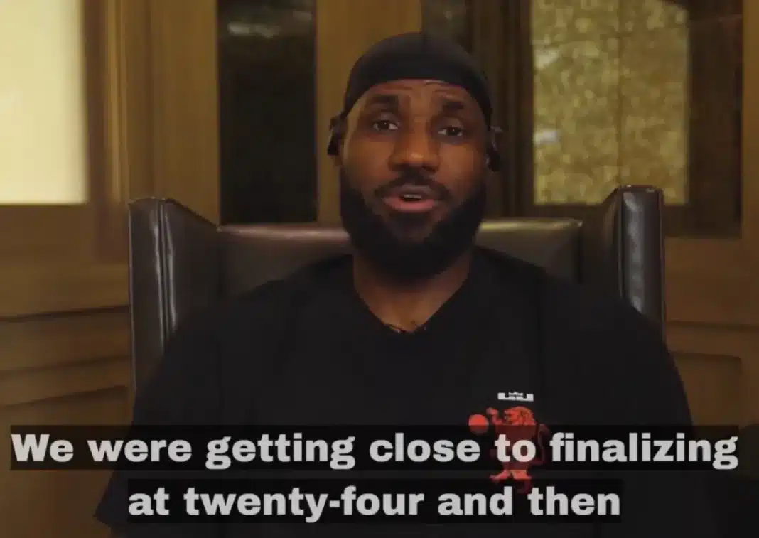 LeBron James confirme : la Nike LeBron 24 est presque finalisée, la LeBron 25 déjà en préparation