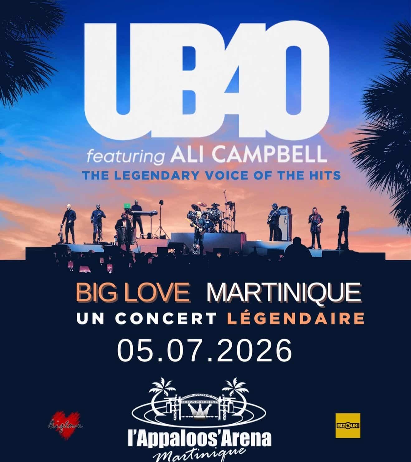 UB40 en concert exceptionnel en Martinique pour ses 45 ans