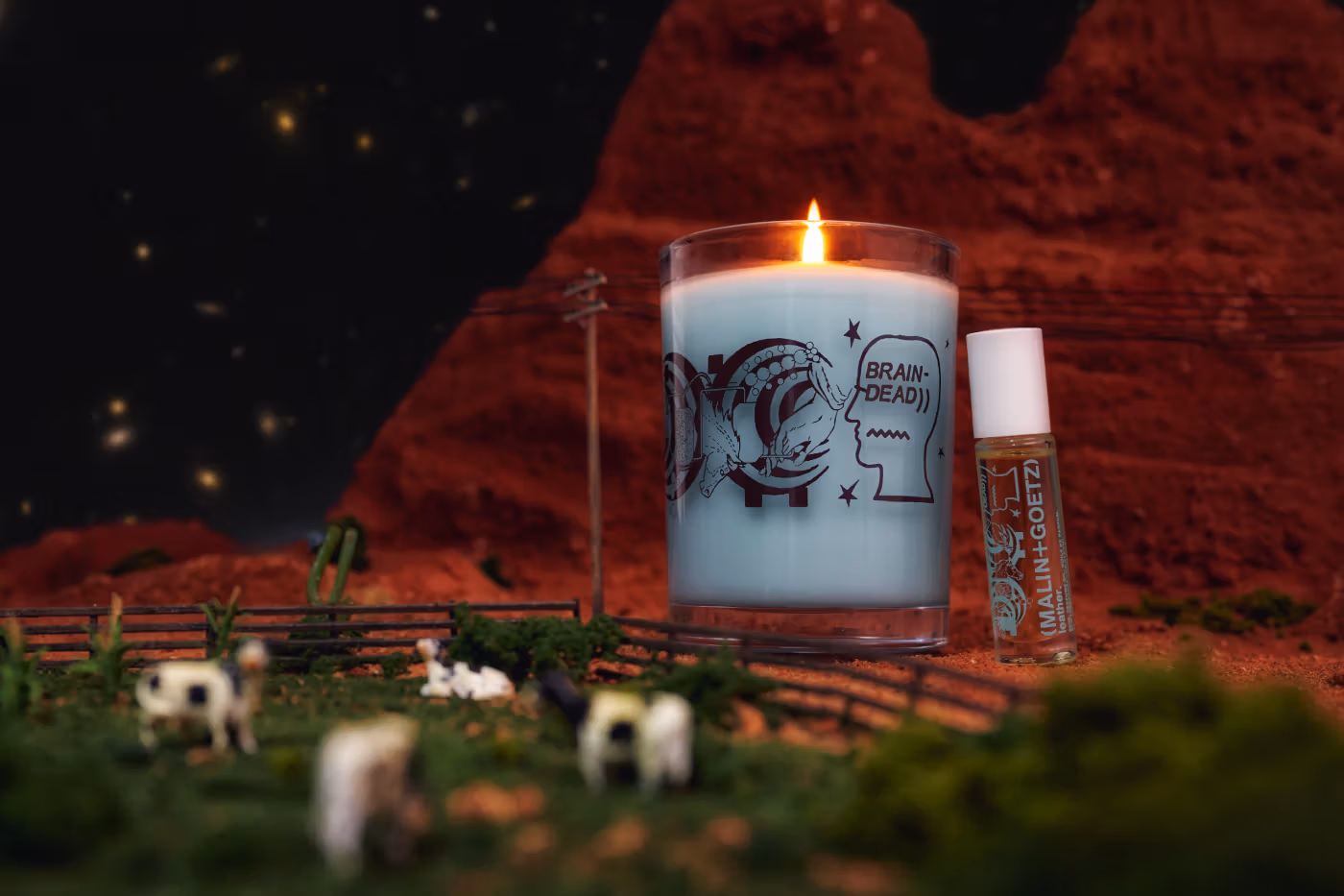 Brain Dead et MALIN+GOETZ lancent une capsule parfumée “Leather” en édition limitée