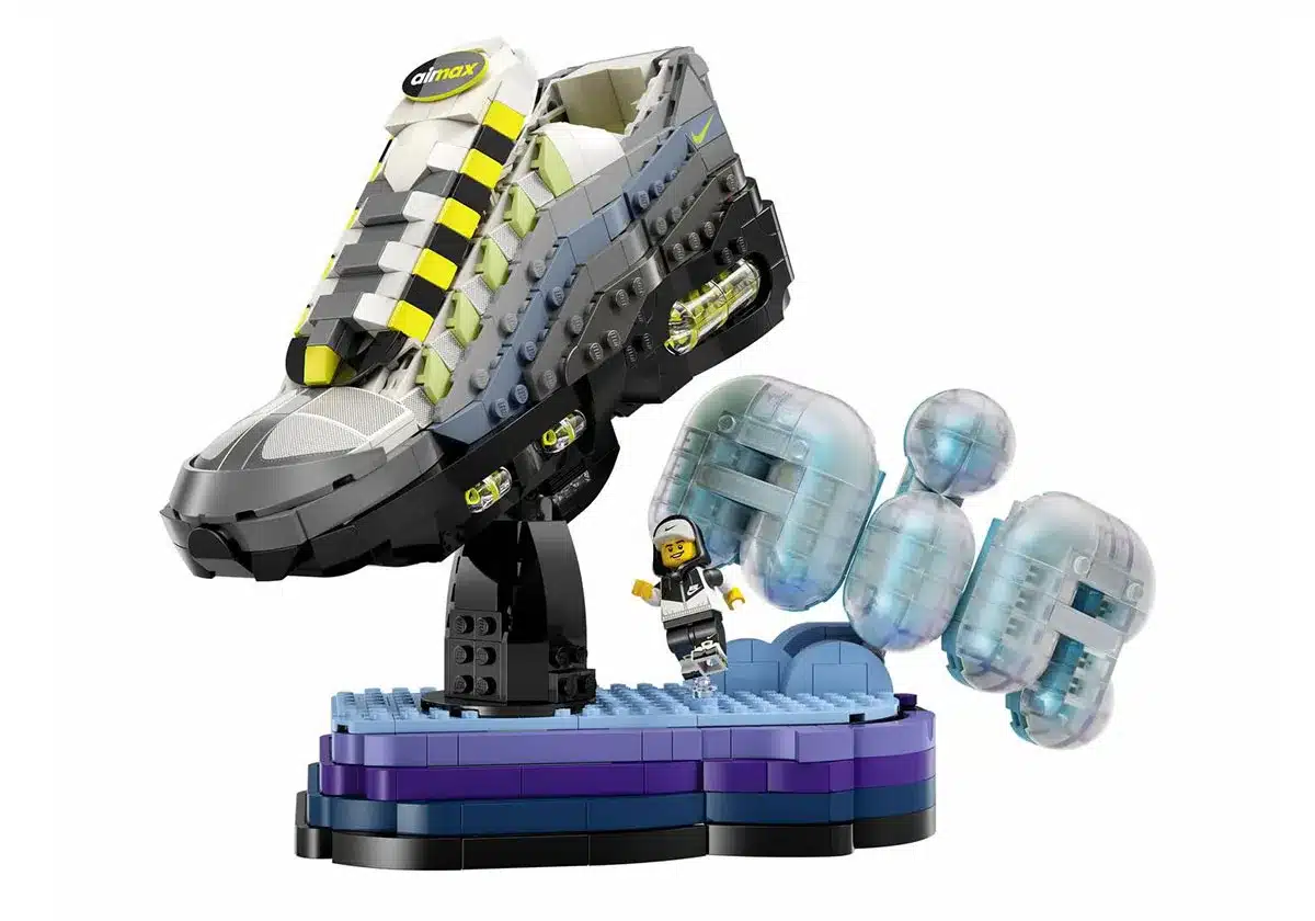 Nike et LEGO célèbrent la Air Max 95 “Neon” avec un set de construction inédit