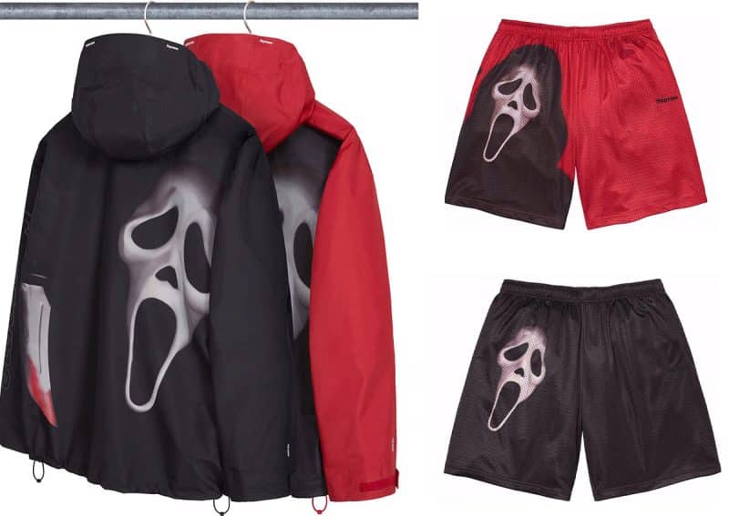 Supreme x Ghostface : une collab horror street ultra graphique disponible le 26 mars 2026