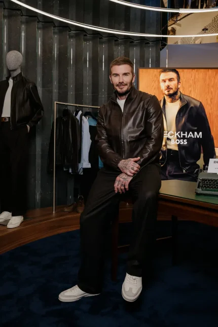 David Beckham à Berlin pour lancer la nouvelle collection BOSS : une collaboration mode toujours plus influente